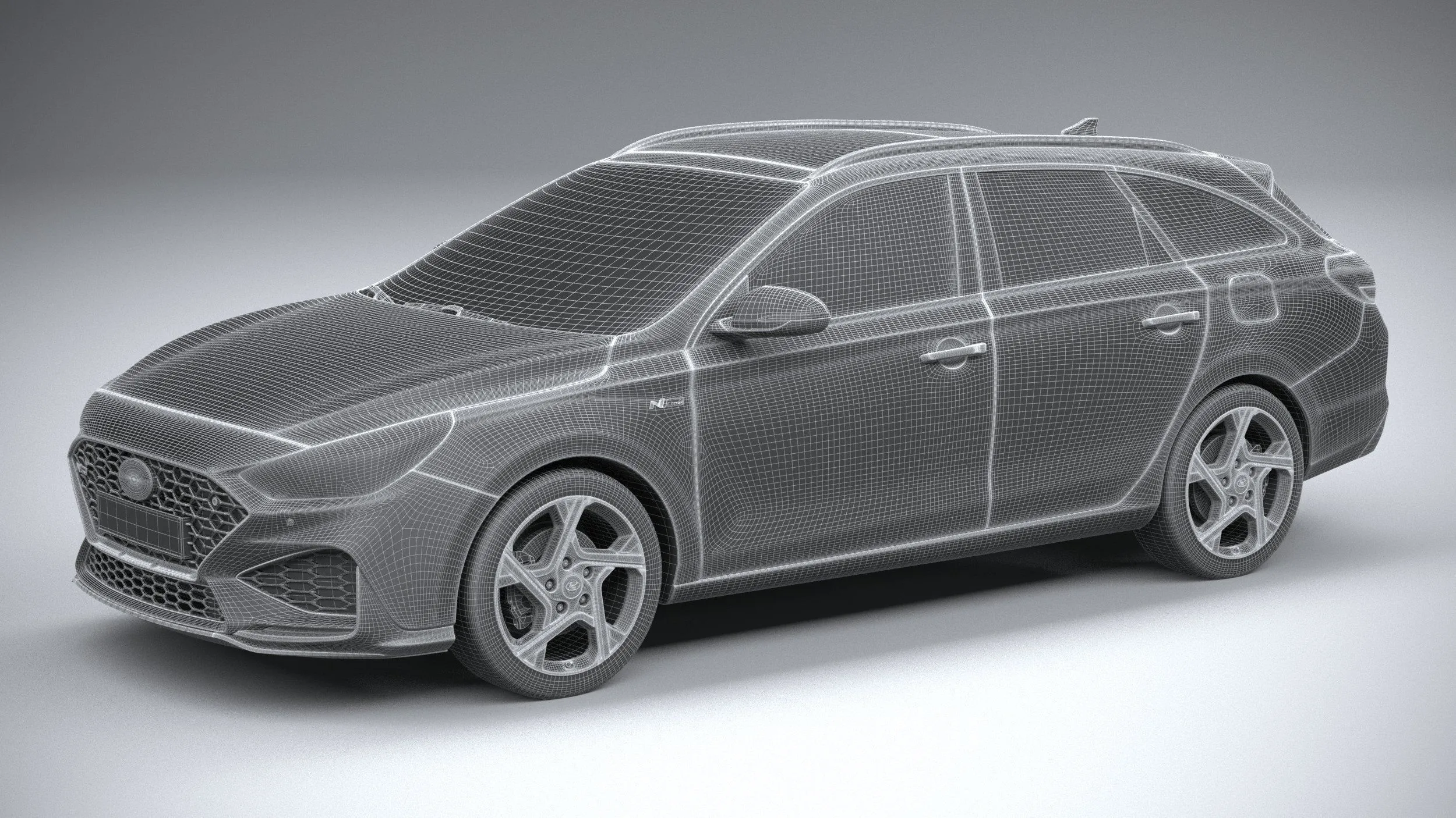 hyundai car 27 models collection squir 3d 3d model