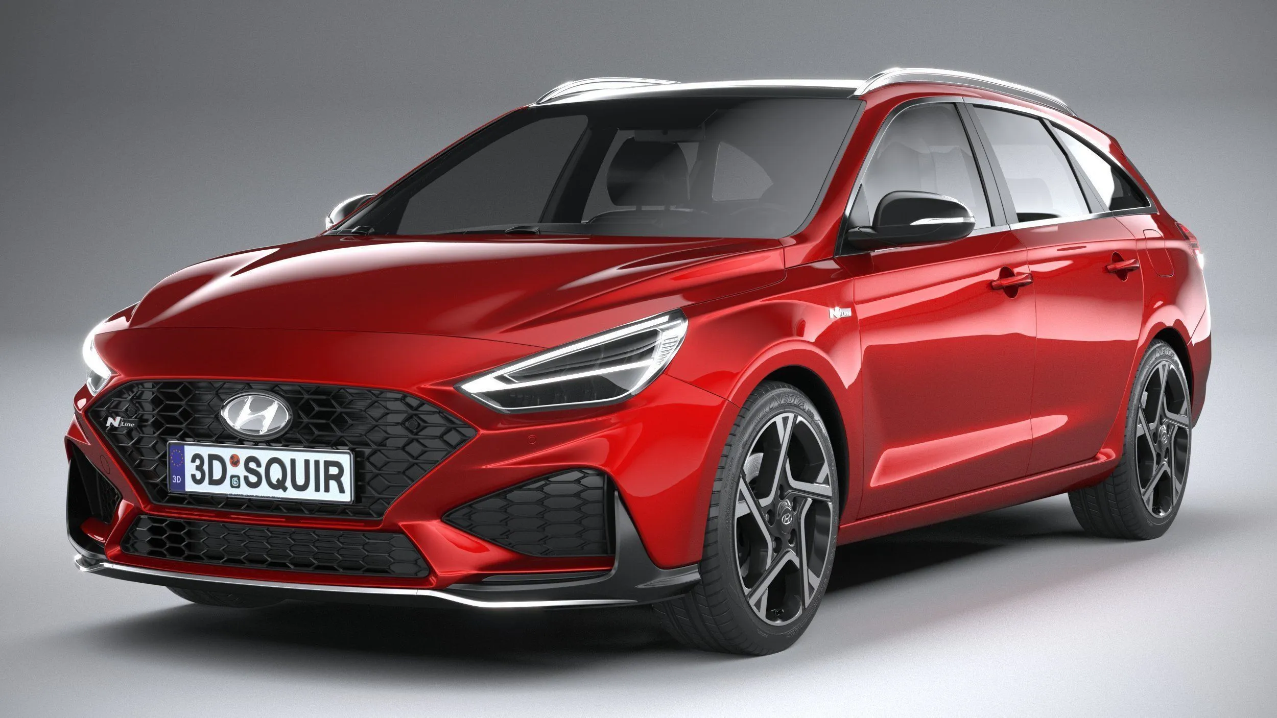 hyundai car 27 models collection squir 3d 3d model