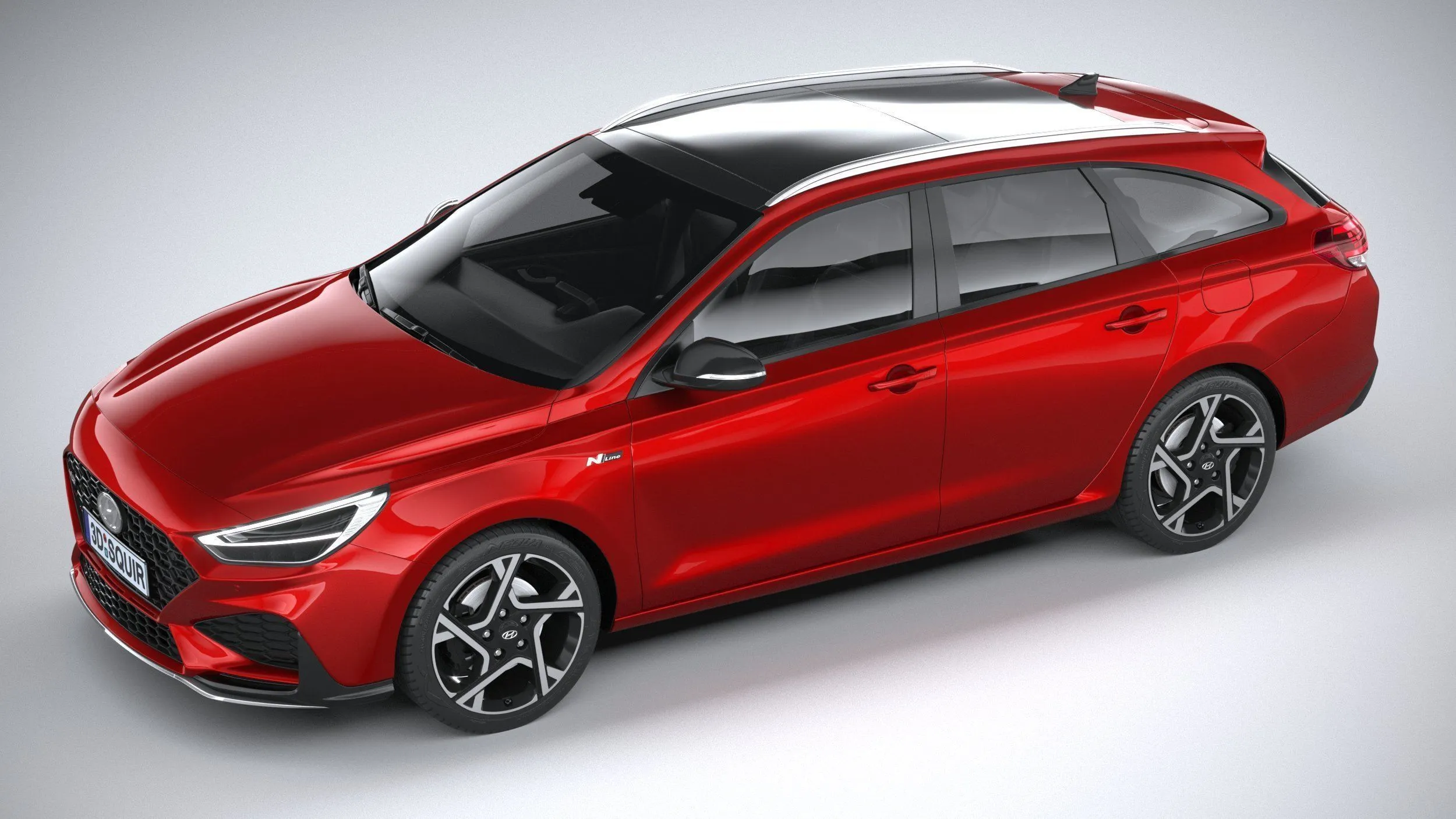 hyundai car 27 models collection squir 3d 3d model