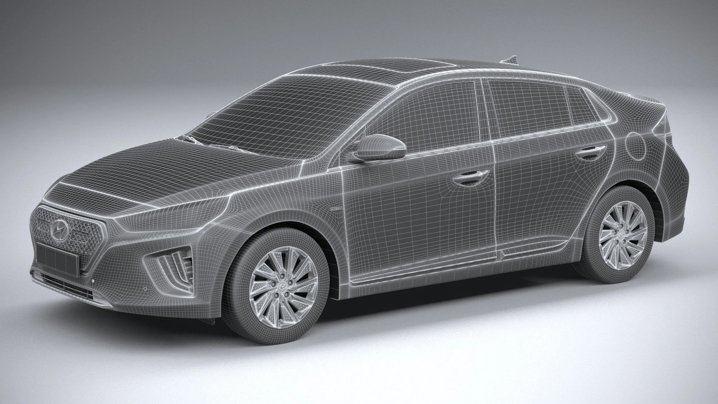 hyundai car 27 models collection squir 3d 3d model