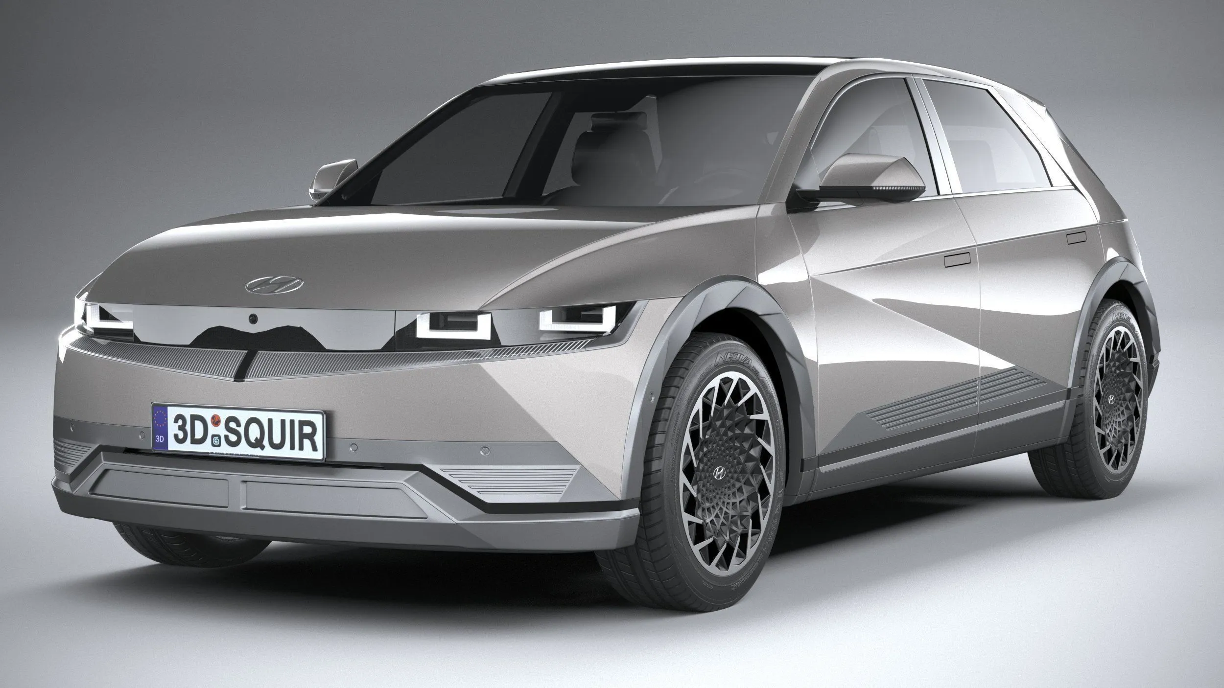 hyundai car 27 models collection squir 3d 3d model