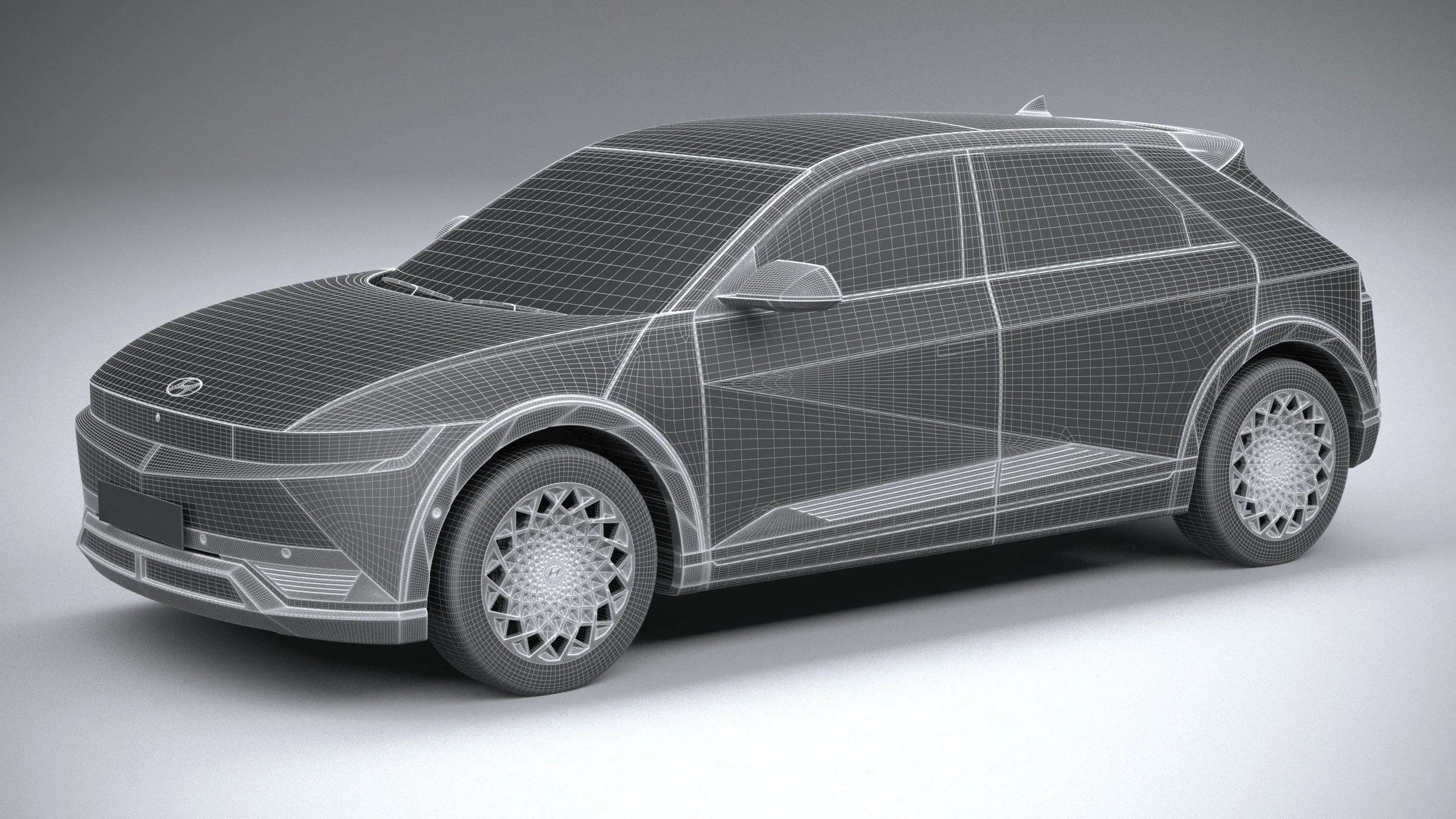 hyundai car 27 models collection squir 3d 3d model