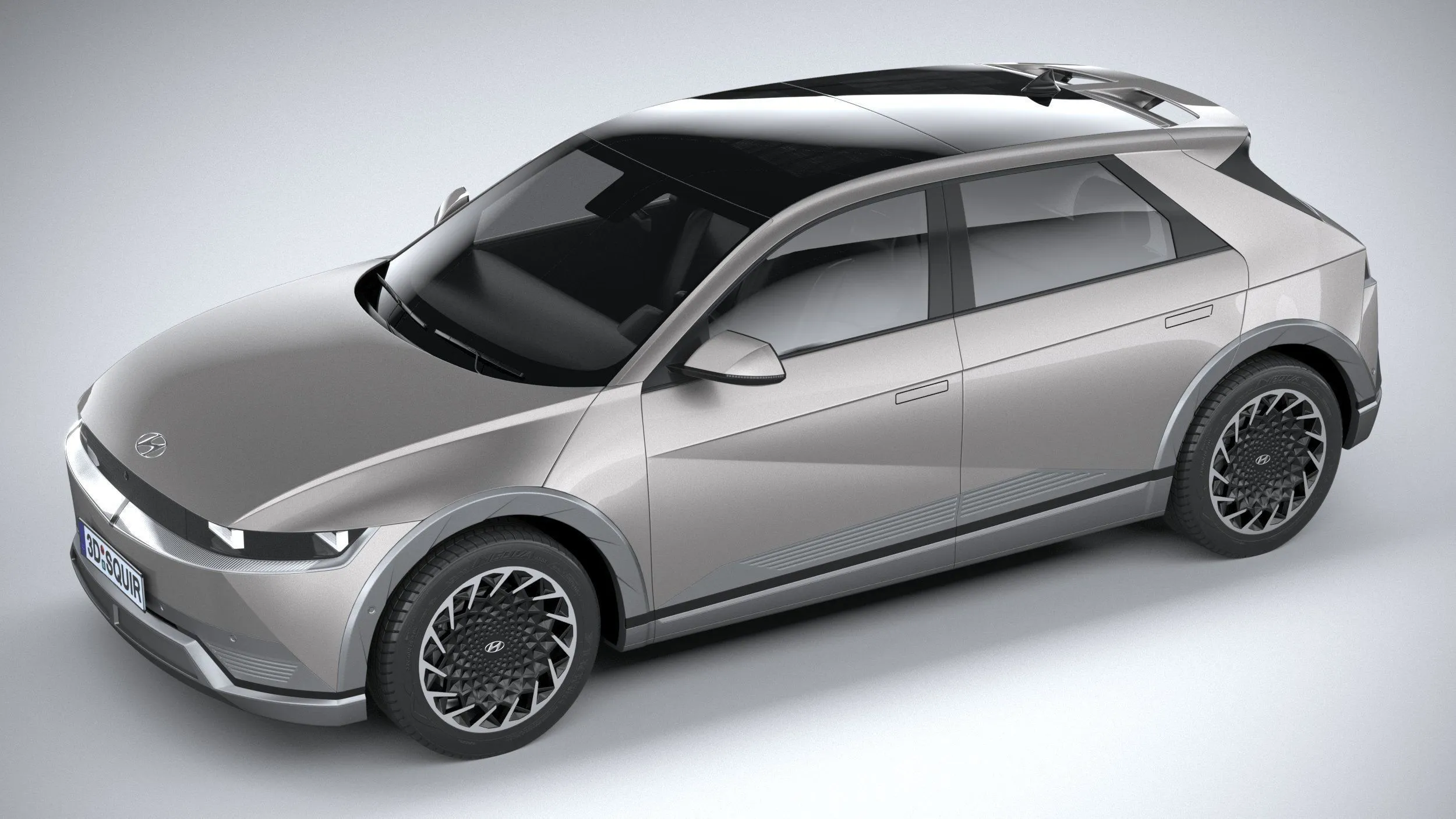 hyundai car 27 models collection squir 3d 3d model