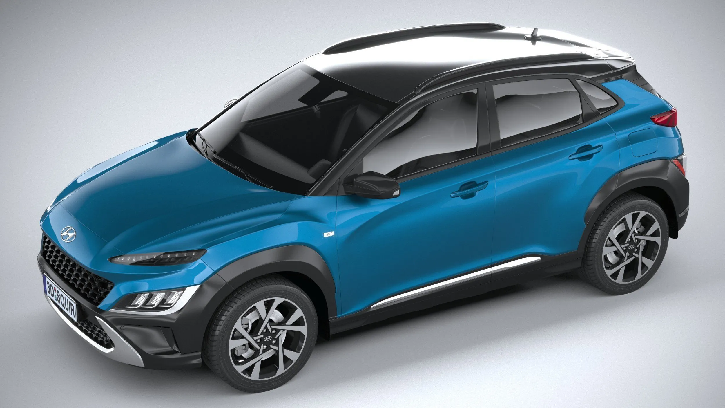 hyundai car 27 models collection squir 3d 3d model