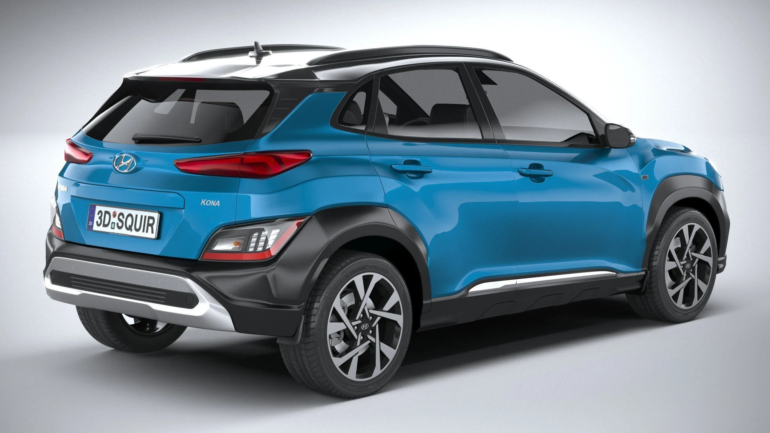 hyundai car 27 models collection squir 3d 3d model