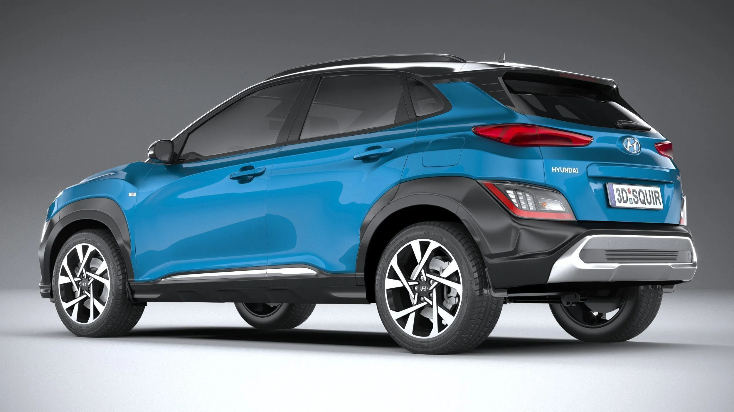 hyundai car 27 models collection squir 3d 3d model