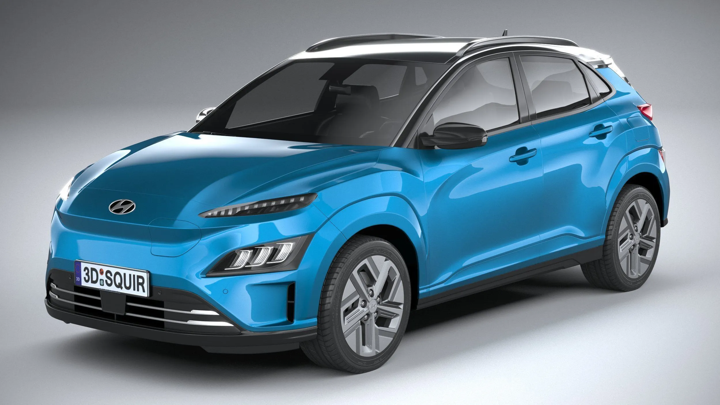 hyundai car 27 models collection squir 3d 3d model