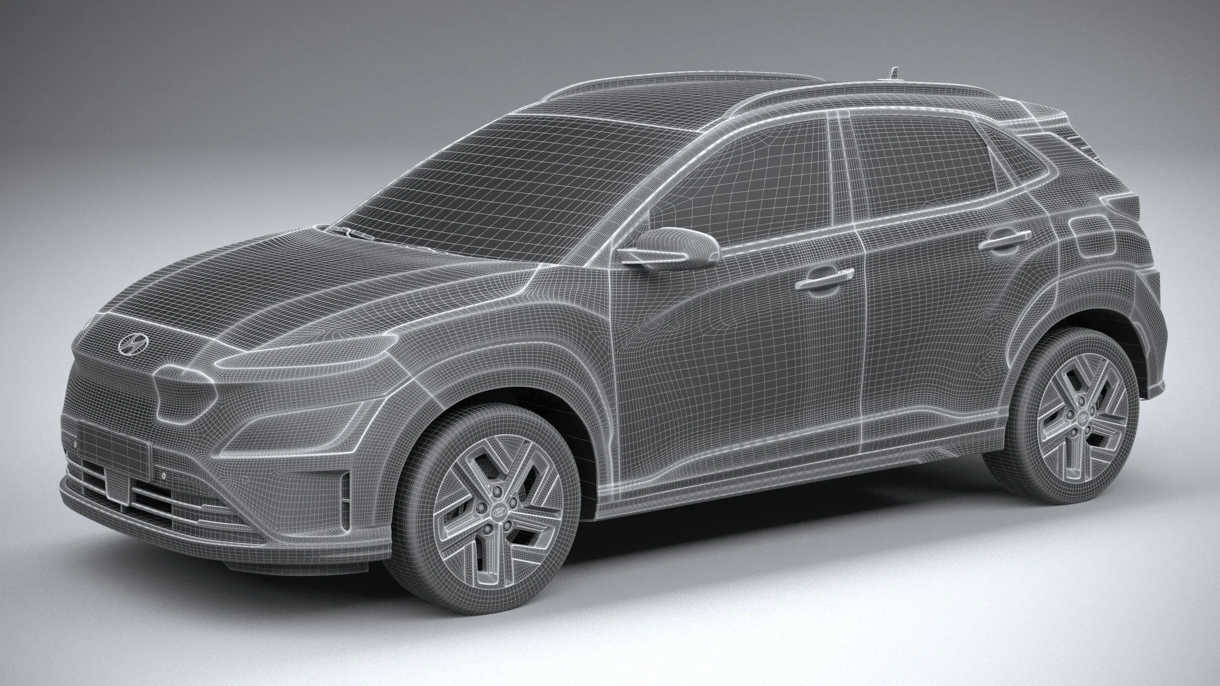 hyundai car 27 models collection squir 3d 3d model