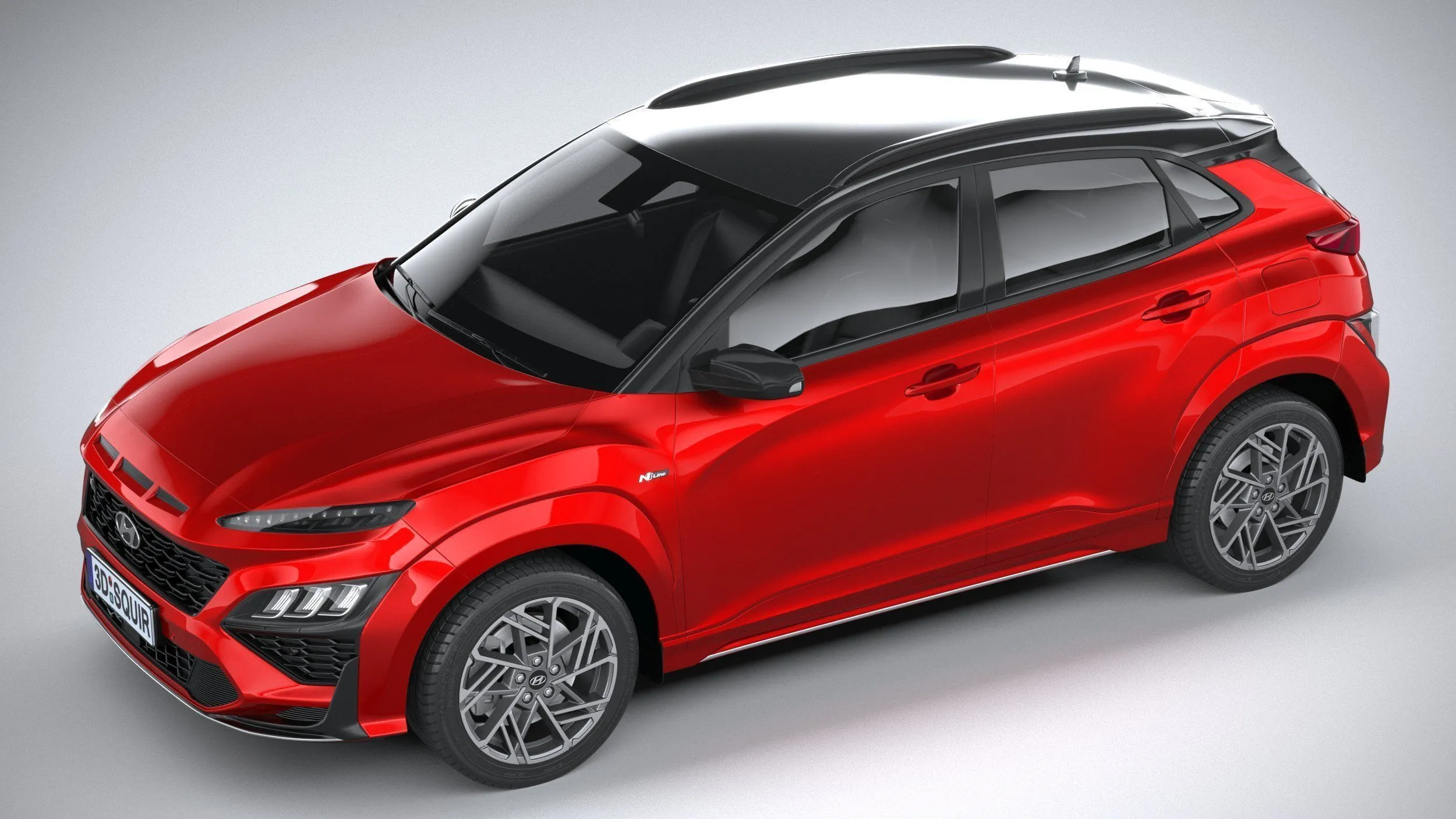 hyundai car 27 models collection squir 3d 3d model