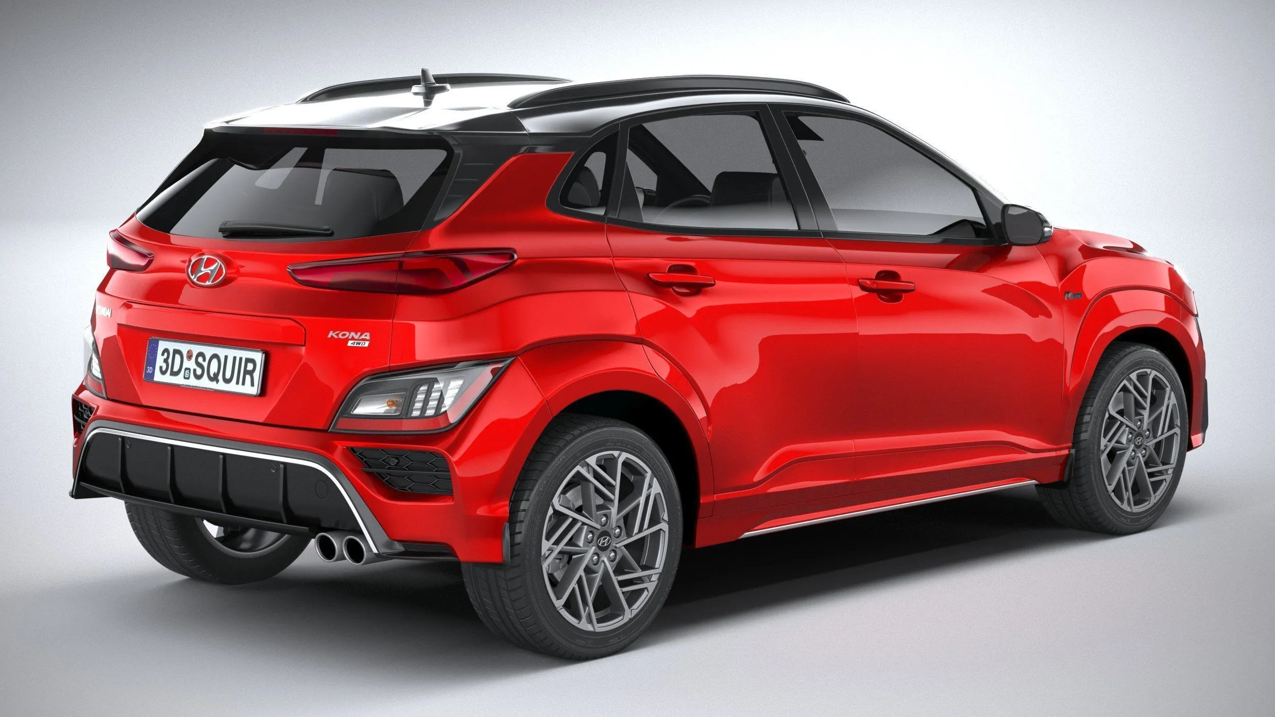 hyundai car 27 models collection squir 3d 3d model