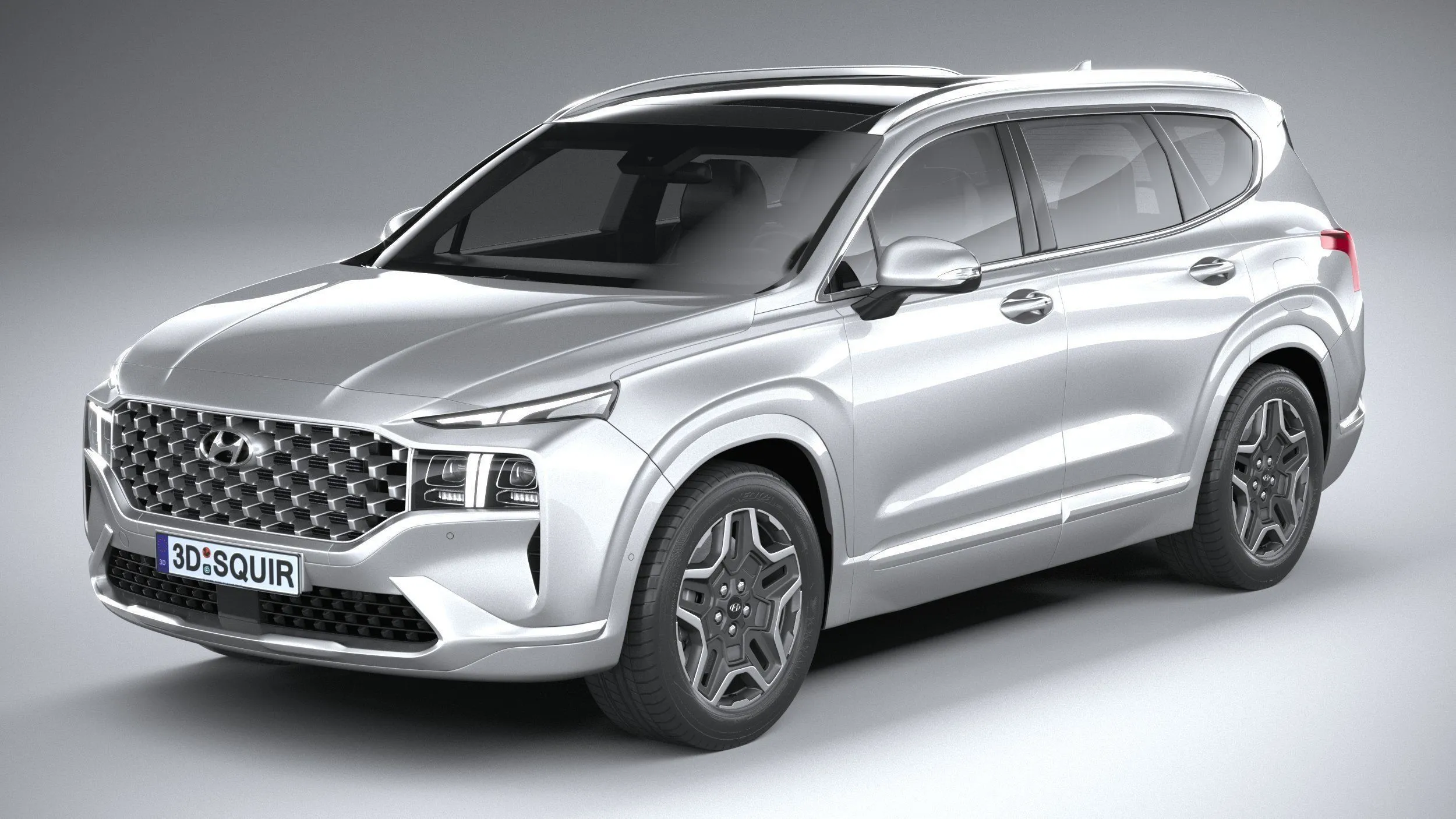 hyundai car 27 models collection squir 3d 3d model