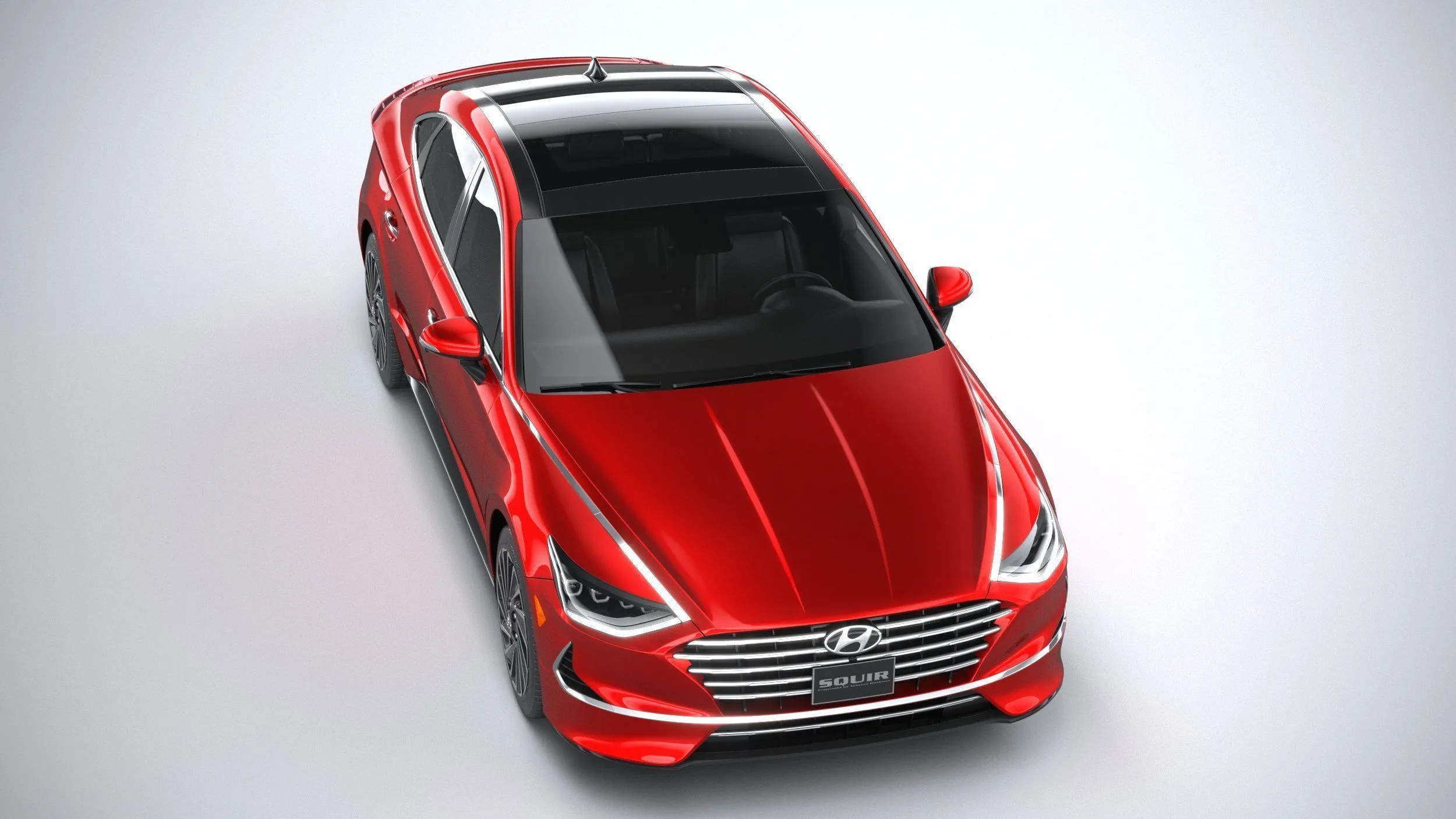 hyundai car 27 models collection squir 3d 3d model