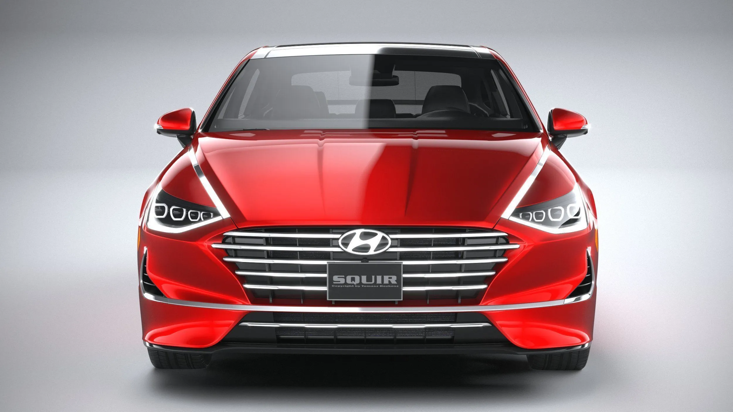hyundai car 27 models collection squir 3d 3d model