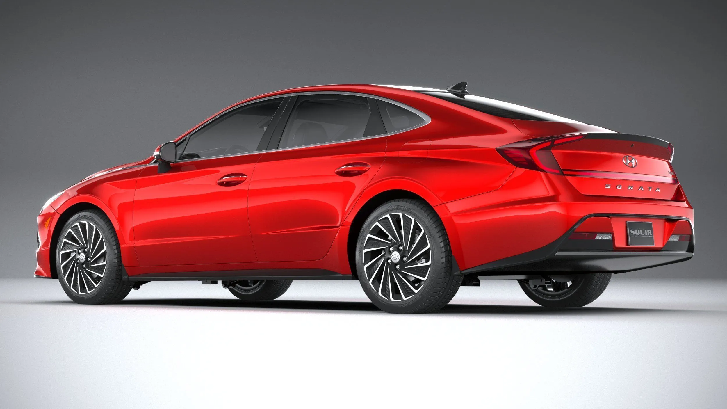 hyundai car 27 models collection squir 3d 3d model