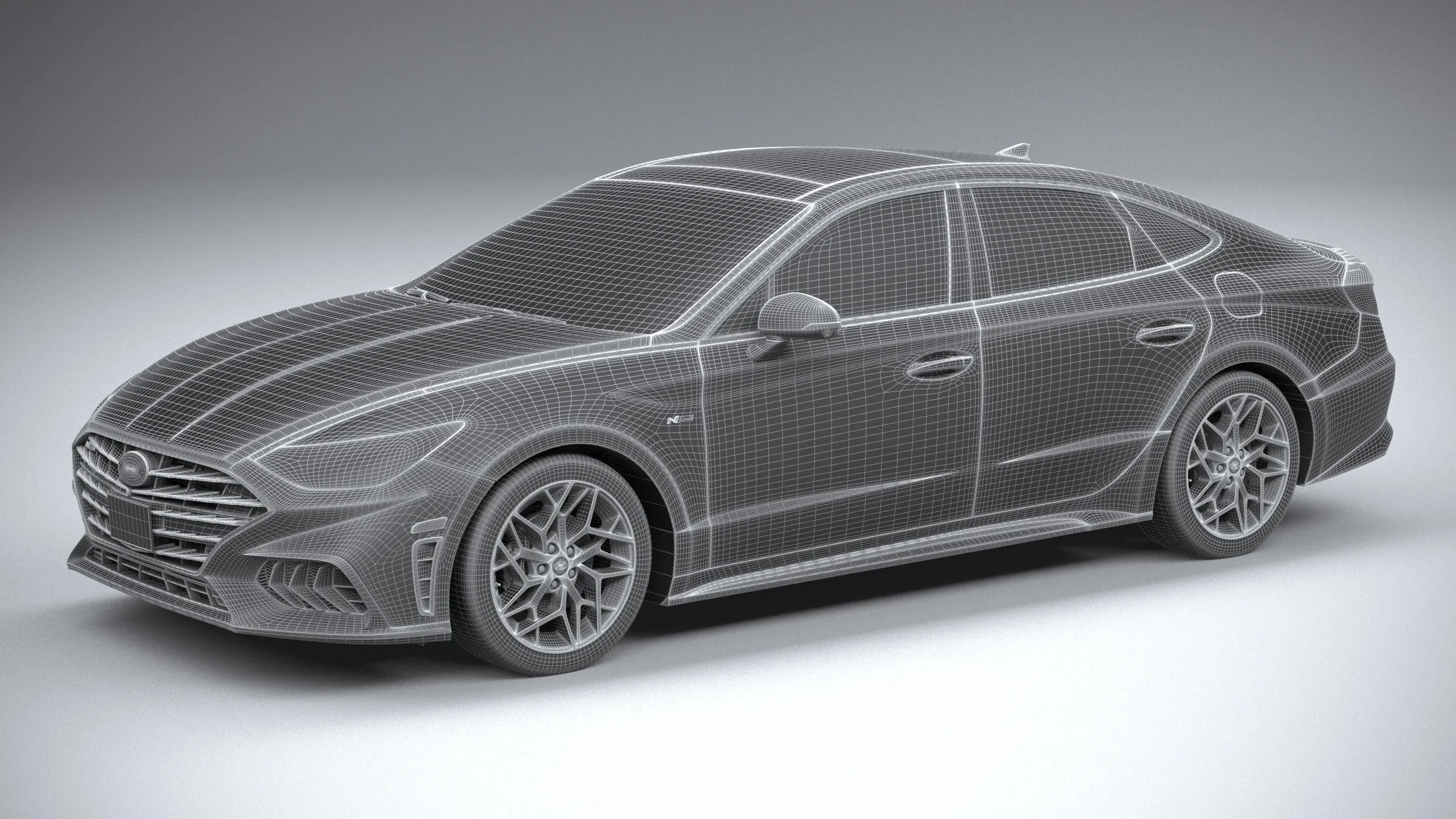hyundai car 27 models collection squir 3d 3d model