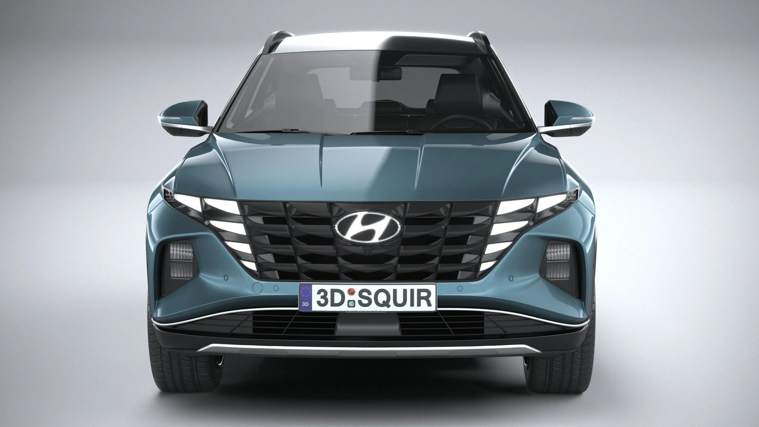 hyundai car 27 models collection squir 3d 3d model