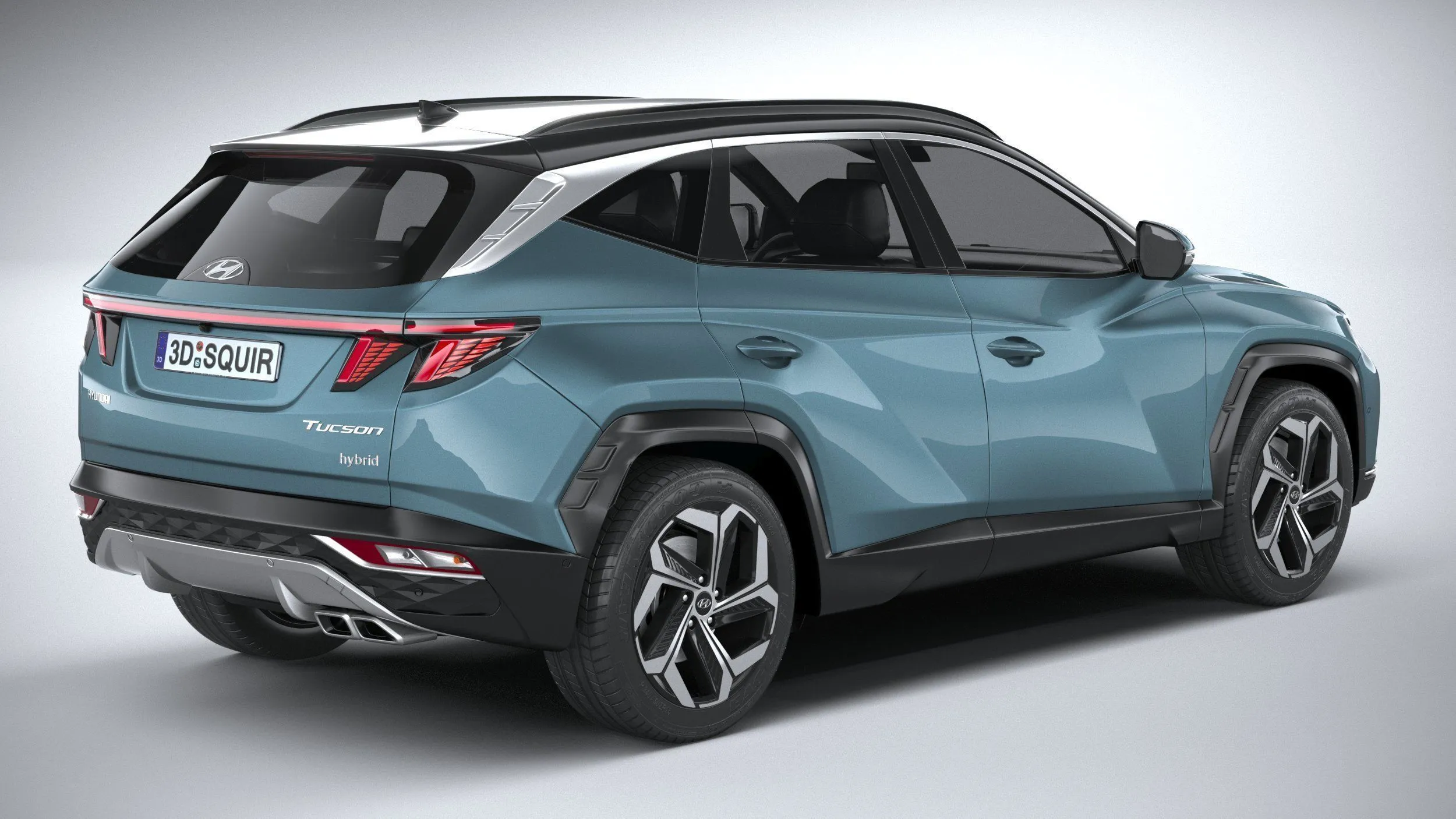 hyundai car 27 models collection squir 3d 3d model