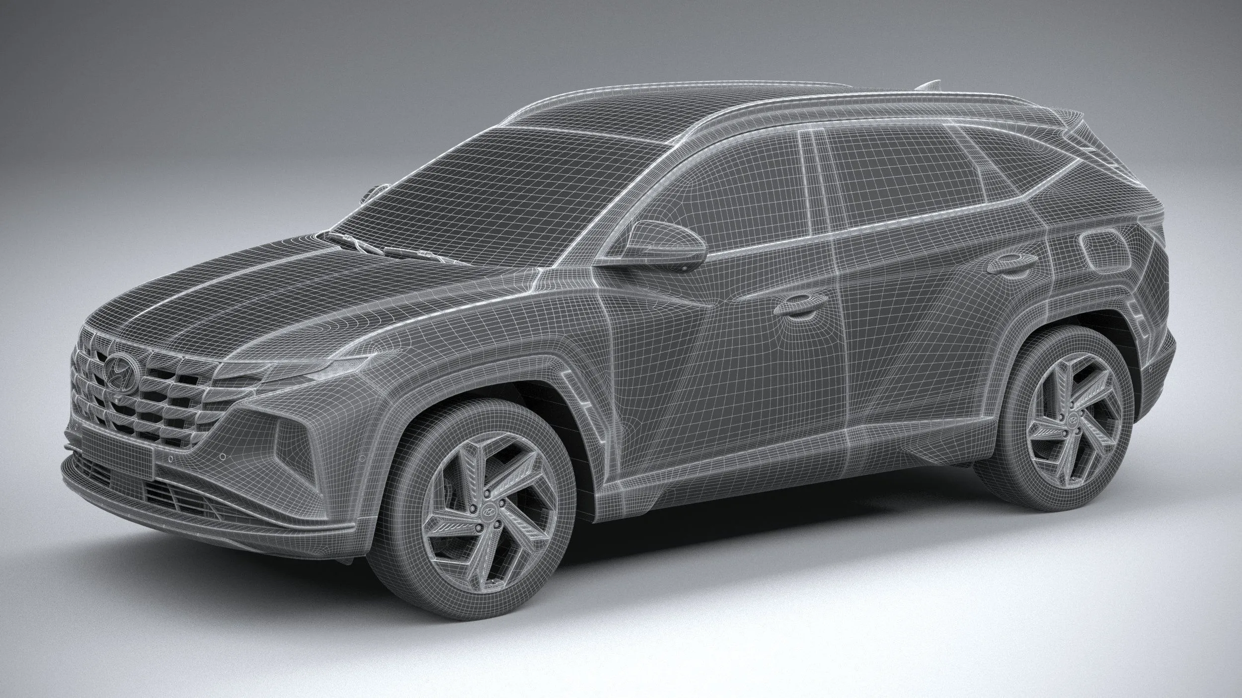 hyundai car 27 models collection squir 3d 3d model
