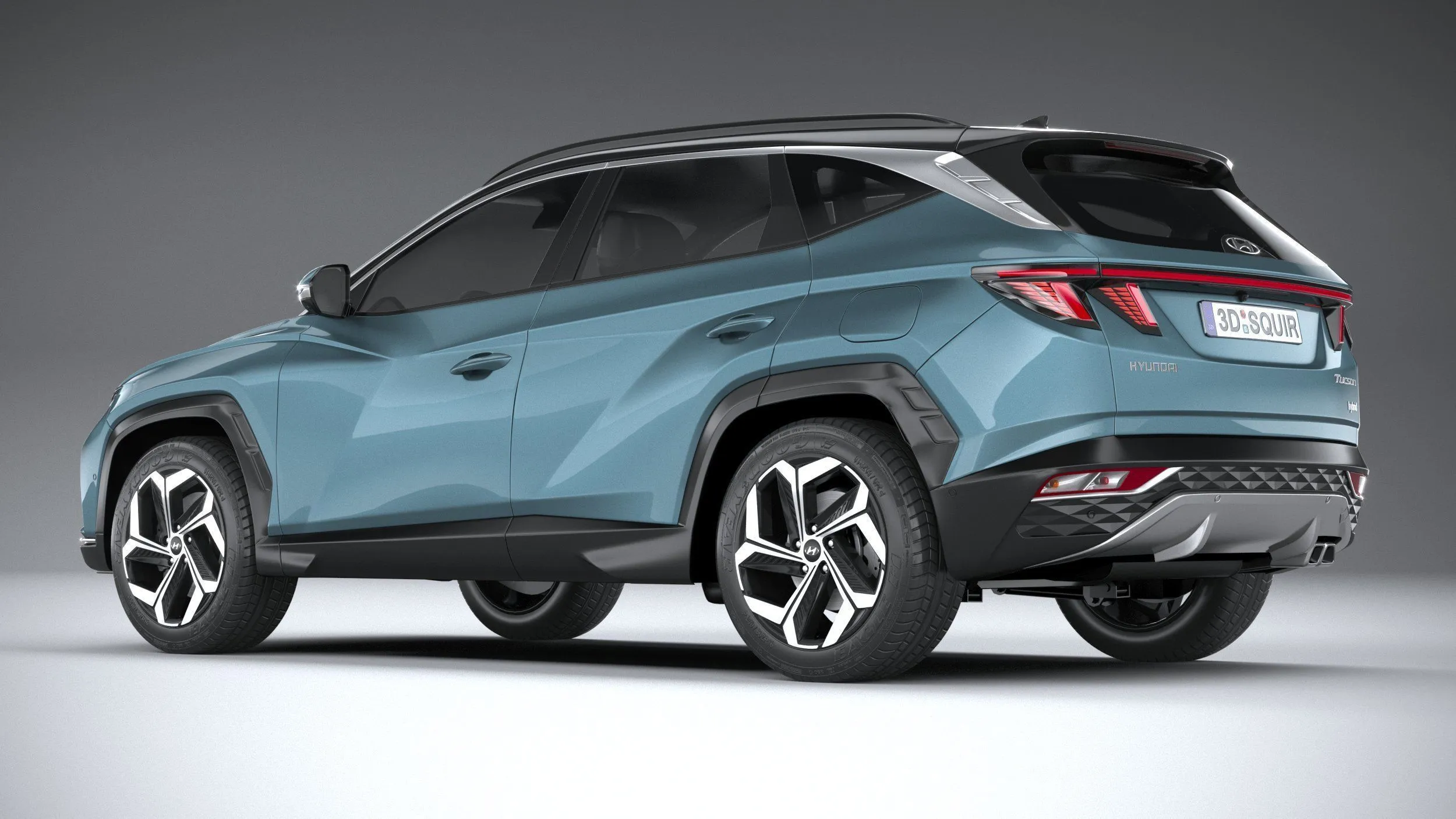 hyundai car 27 models collection squir 3d 3d model