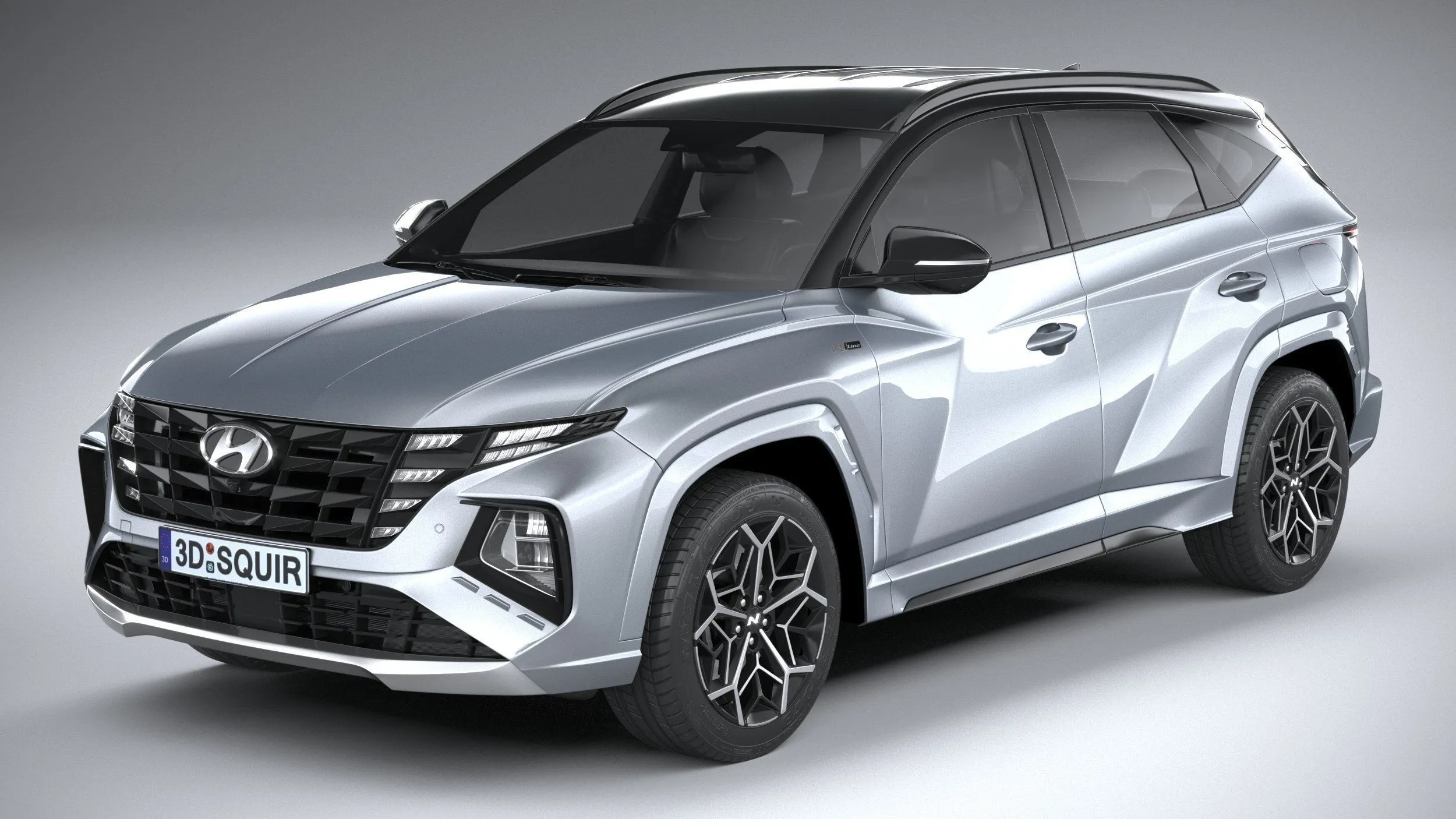 hyundai car 27 models collection squir 3d 3d model