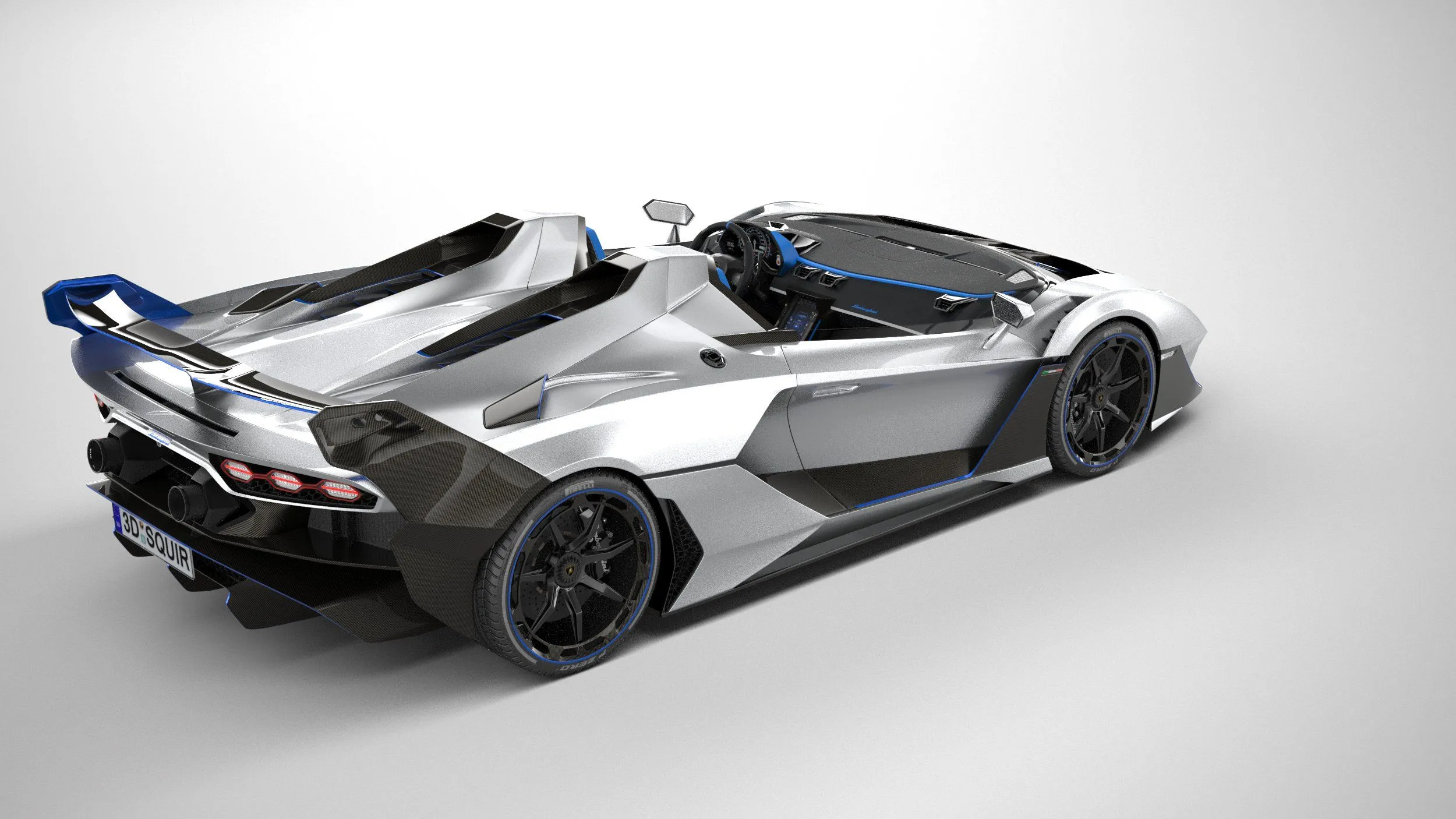 mixed car 30 models collection v2 squir 3d 3d model