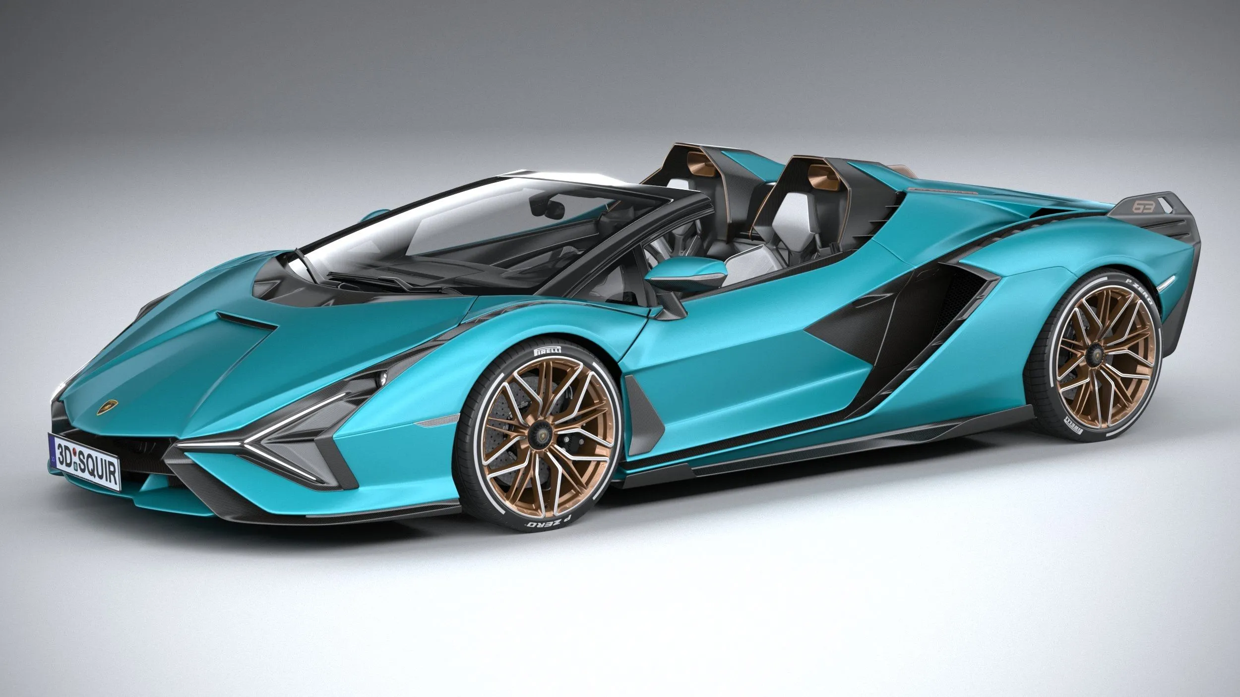 mixed car 30 models collection v2 squir 3d 3d model