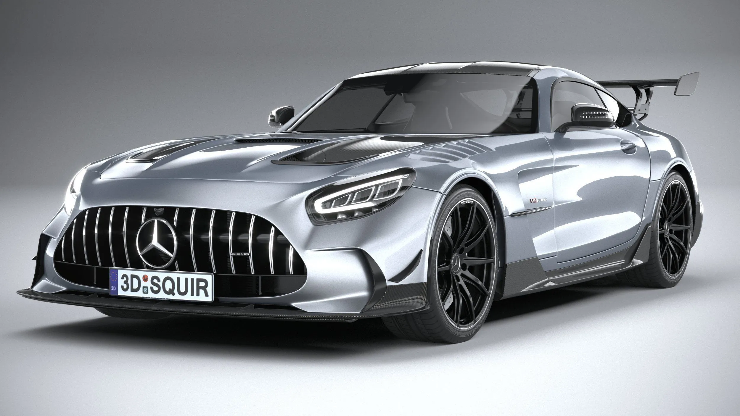 mercedes car 47 models collection squir 3d 3d model