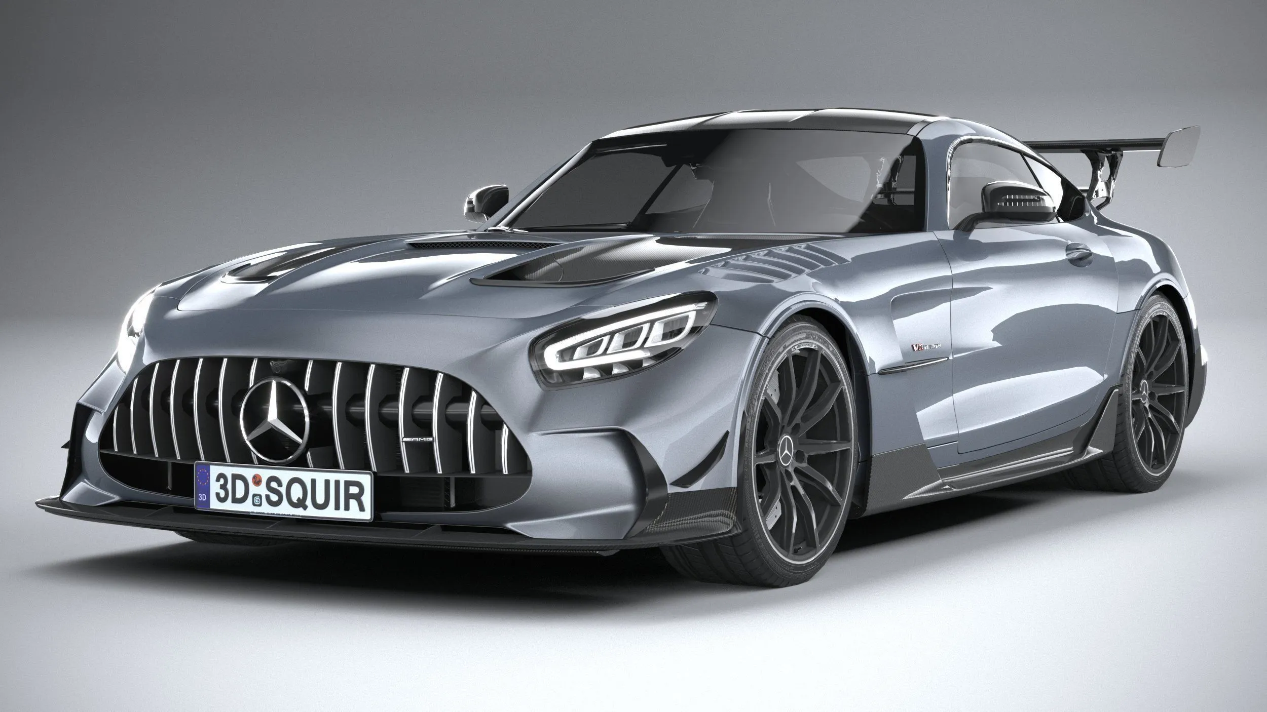 mercedes car 47 models collection squir 3d 3d model