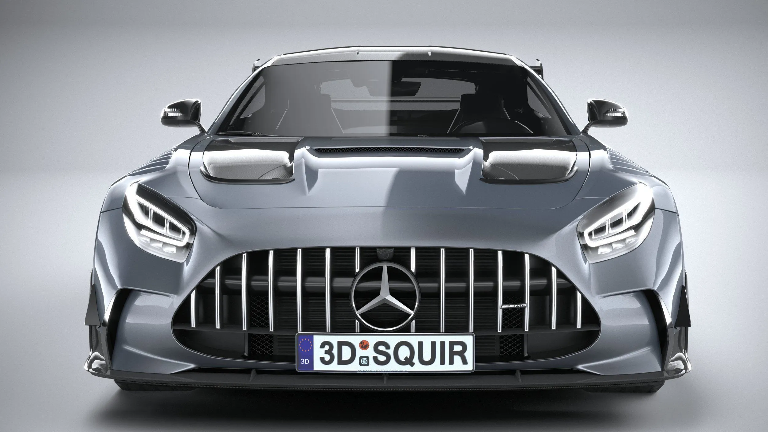 mercedes car 47 models collection squir 3d 3d model