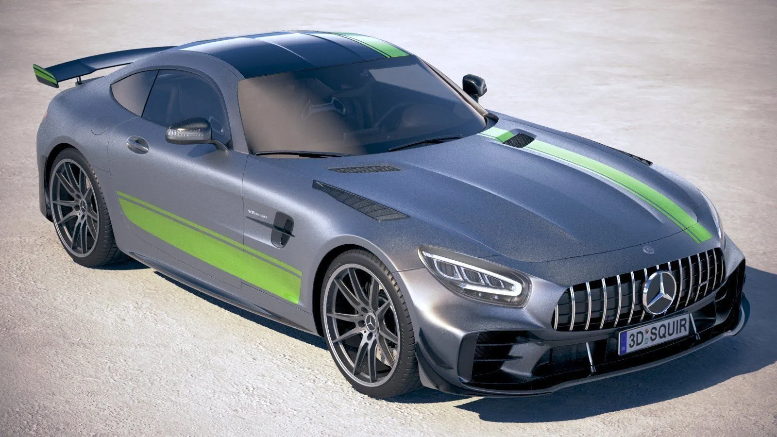 mercedes car 47 models collection squir 3d 3d model