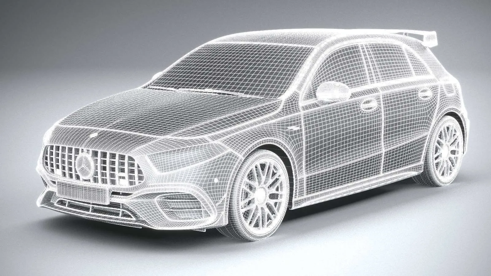 mercedes car 47 models collection squir 3d 3d model
