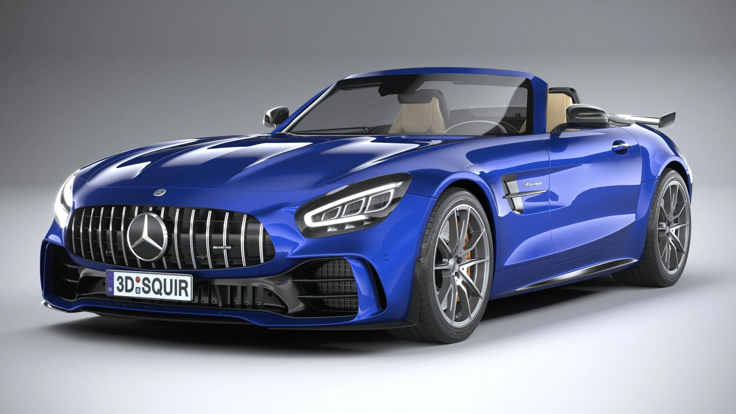 mercedes car 47 models collection squir 3d 3d model