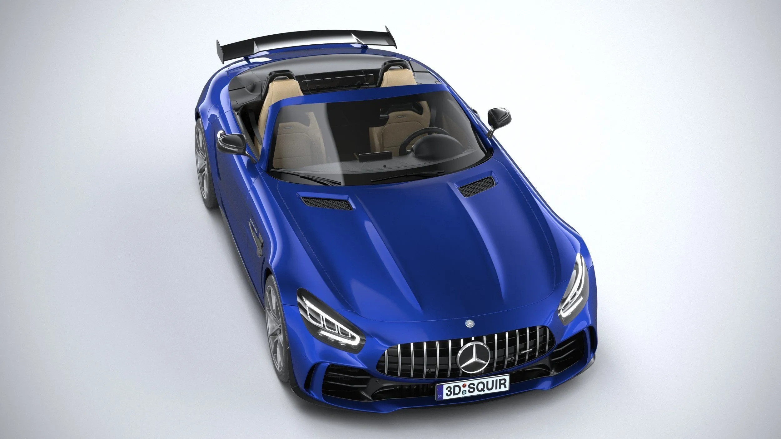 mercedes car 47 models collection squir 3d 3d model