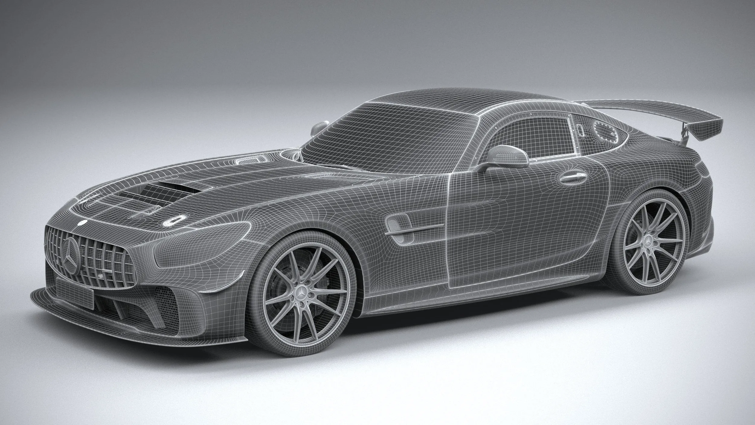 mercedes car 47 models collection squir 3d 3d model