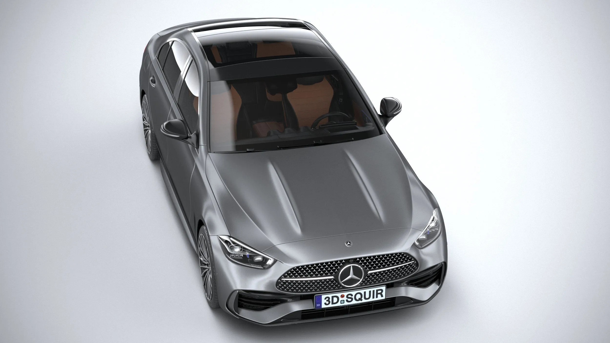 mercedes car 47 models collection squir 3d 3d model