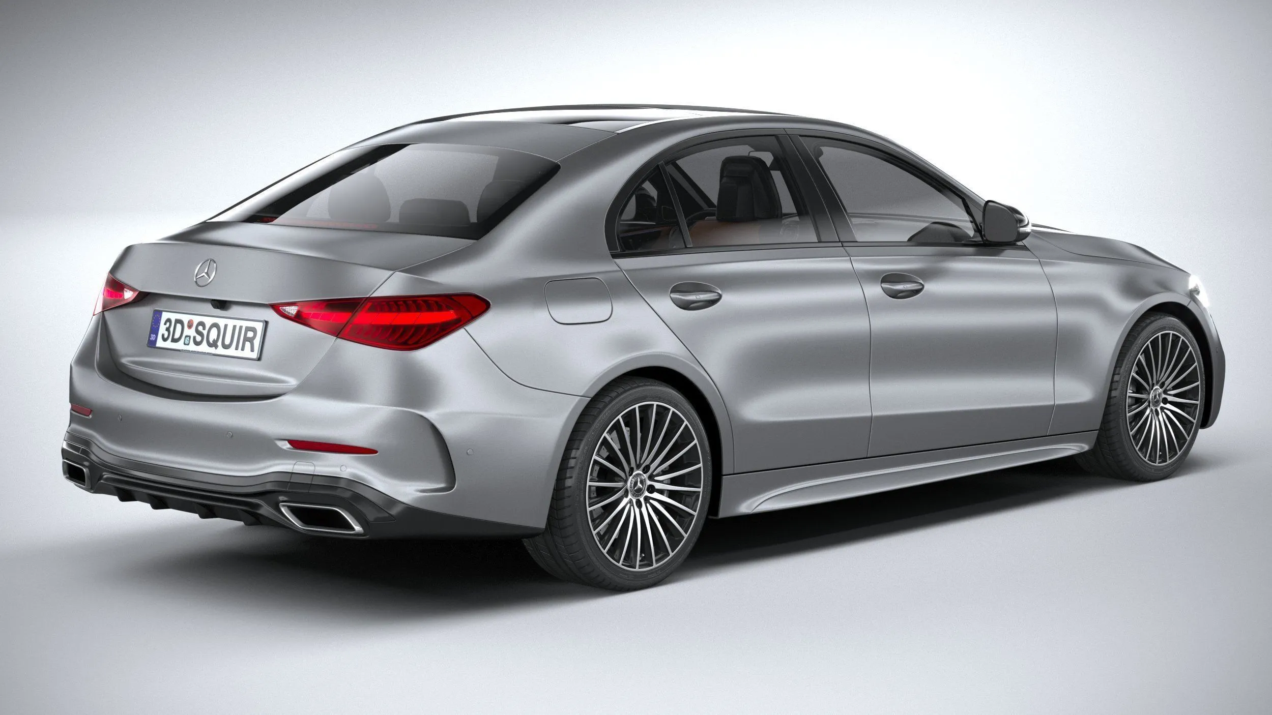 mercedes car 47 models collection squir 3d 3d model