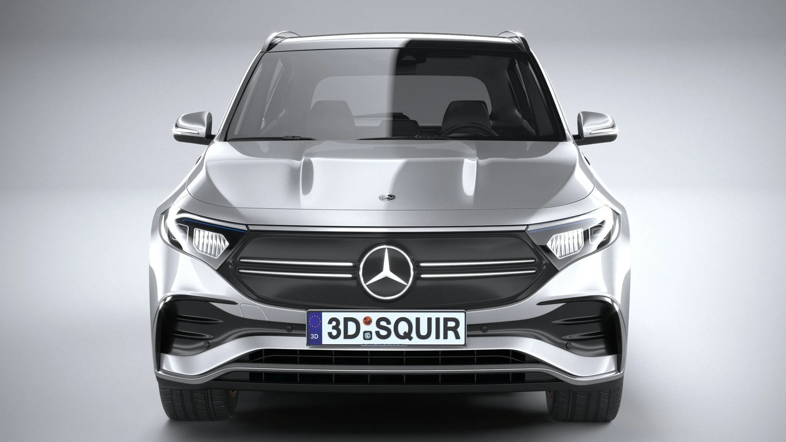mercedes car 47 models collection squir 3d 3d model