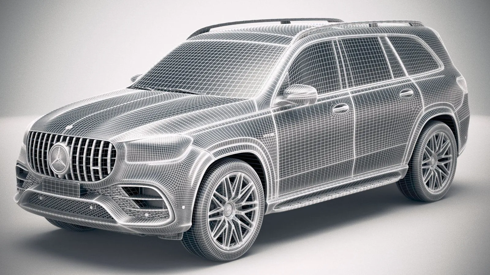 mercedes car 47 models collection squir 3d 3d model