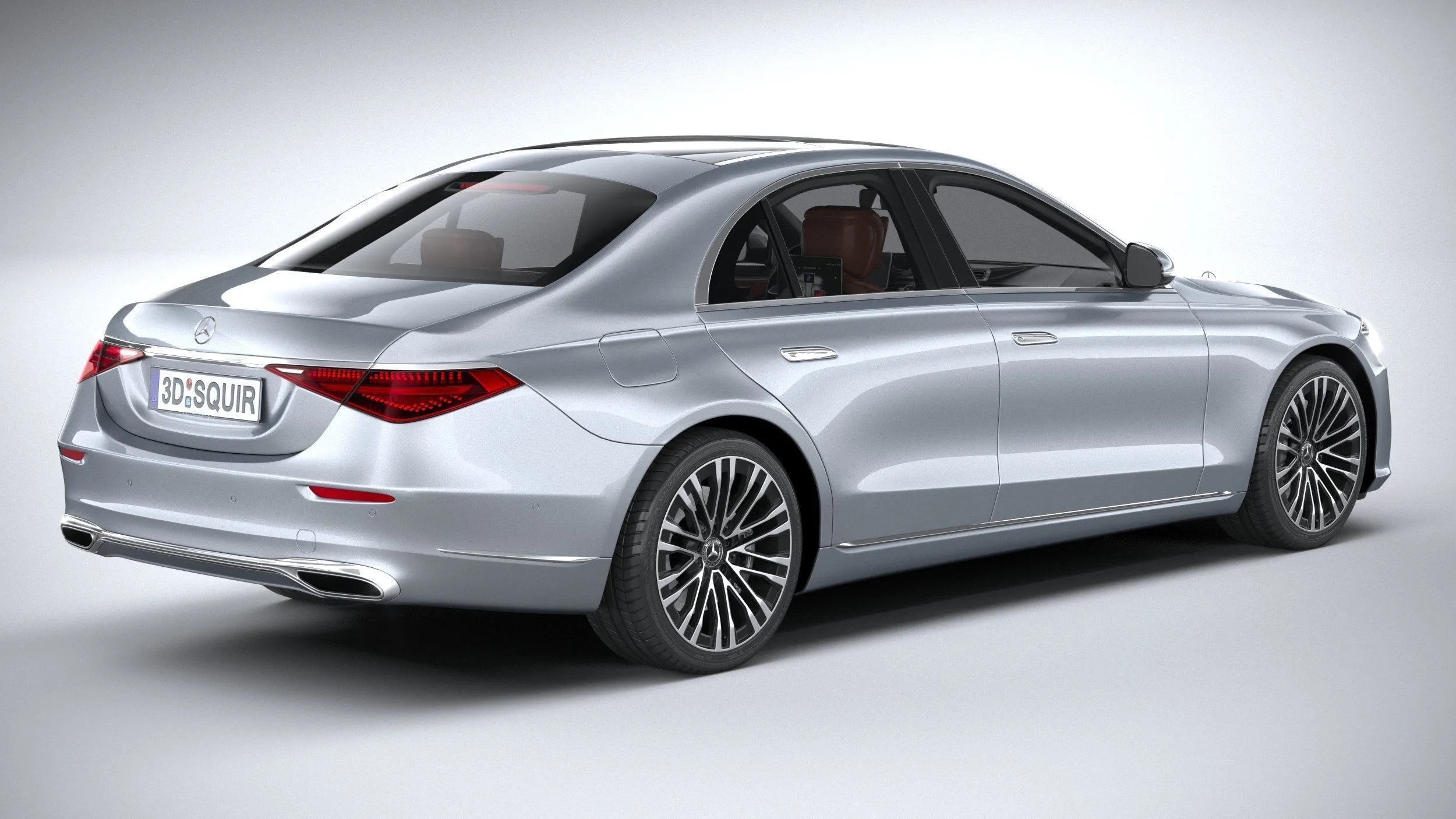 mercedes car 47 models collection squir 3d 3d model