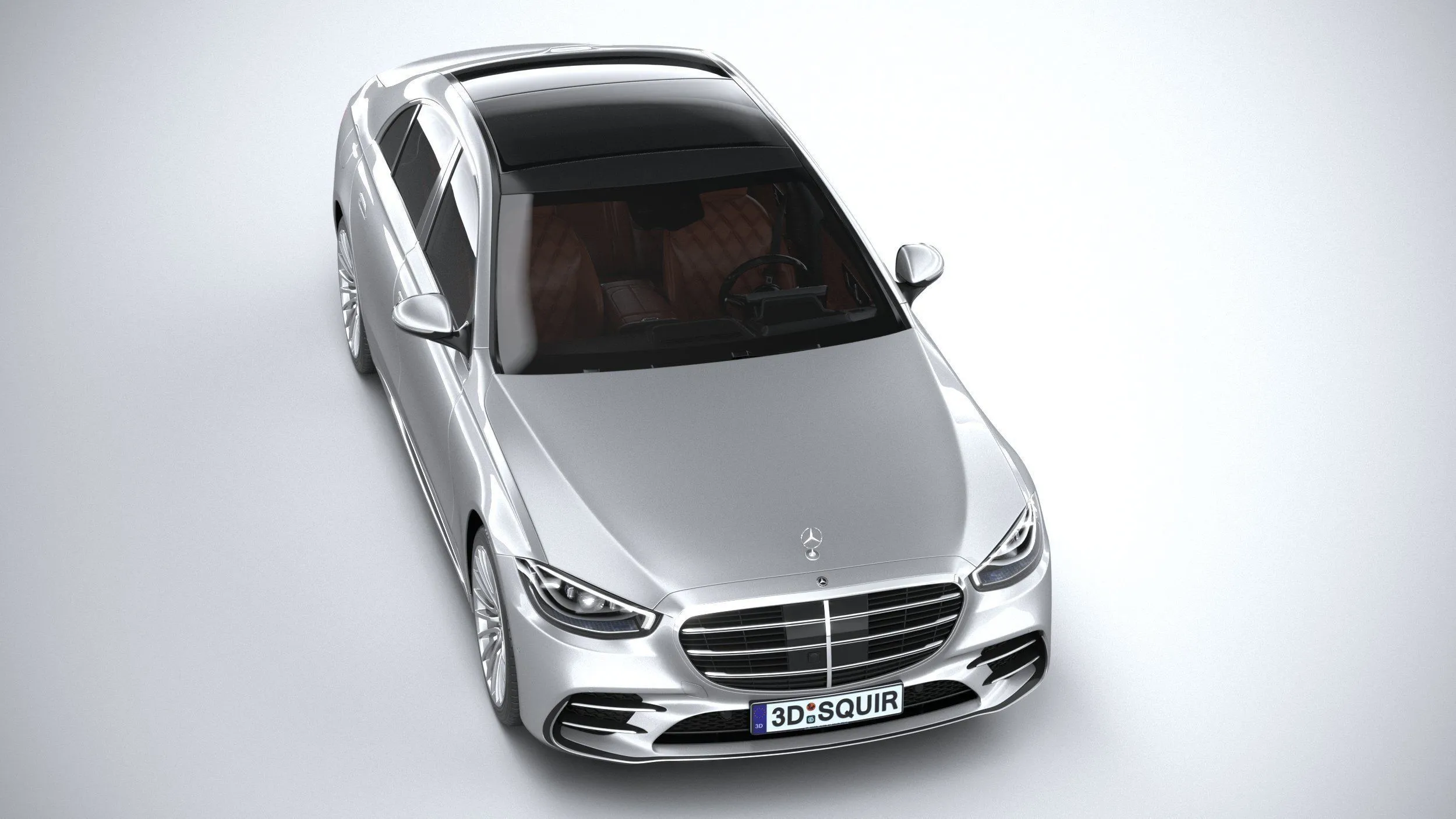 mercedes car 47 models collection squir 3d 3d model
