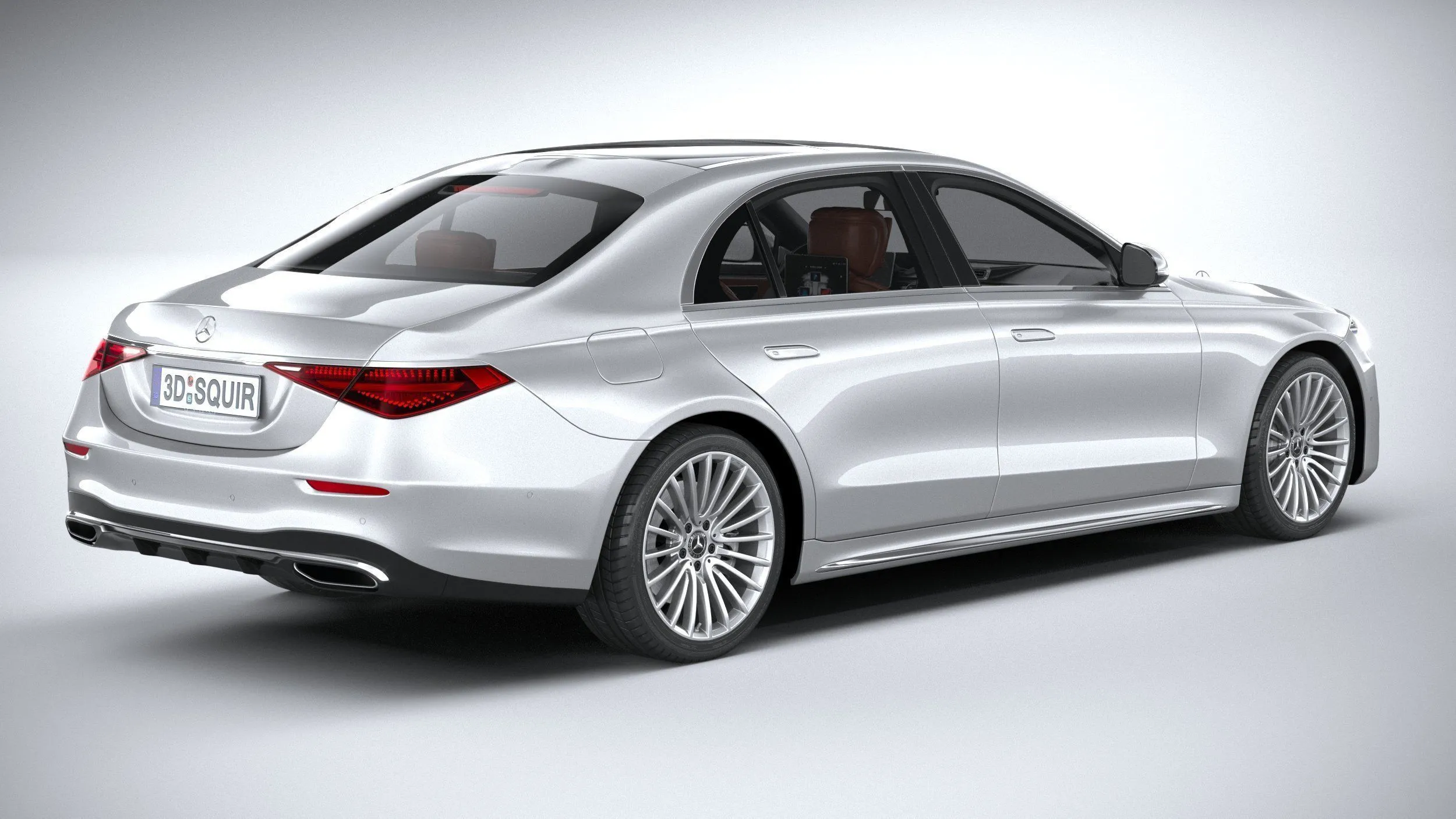 mercedes car 47 models collection squir 3d 3d model