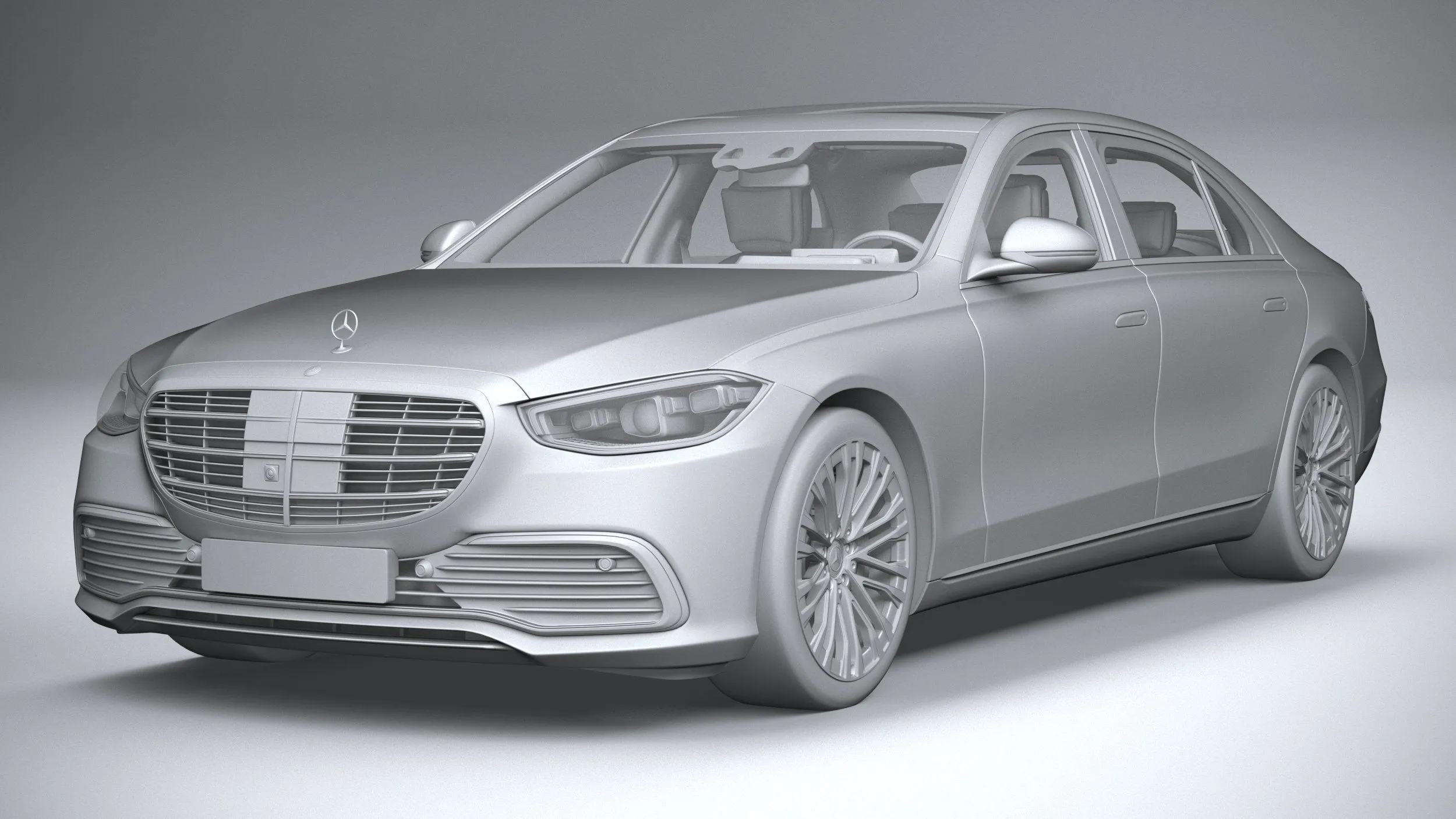 mercedes car 47 models collection squir 3d 3d model