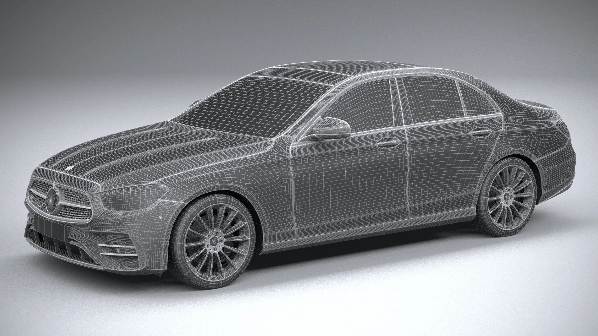 mercedes car 47 models collection squir 3d 3d model