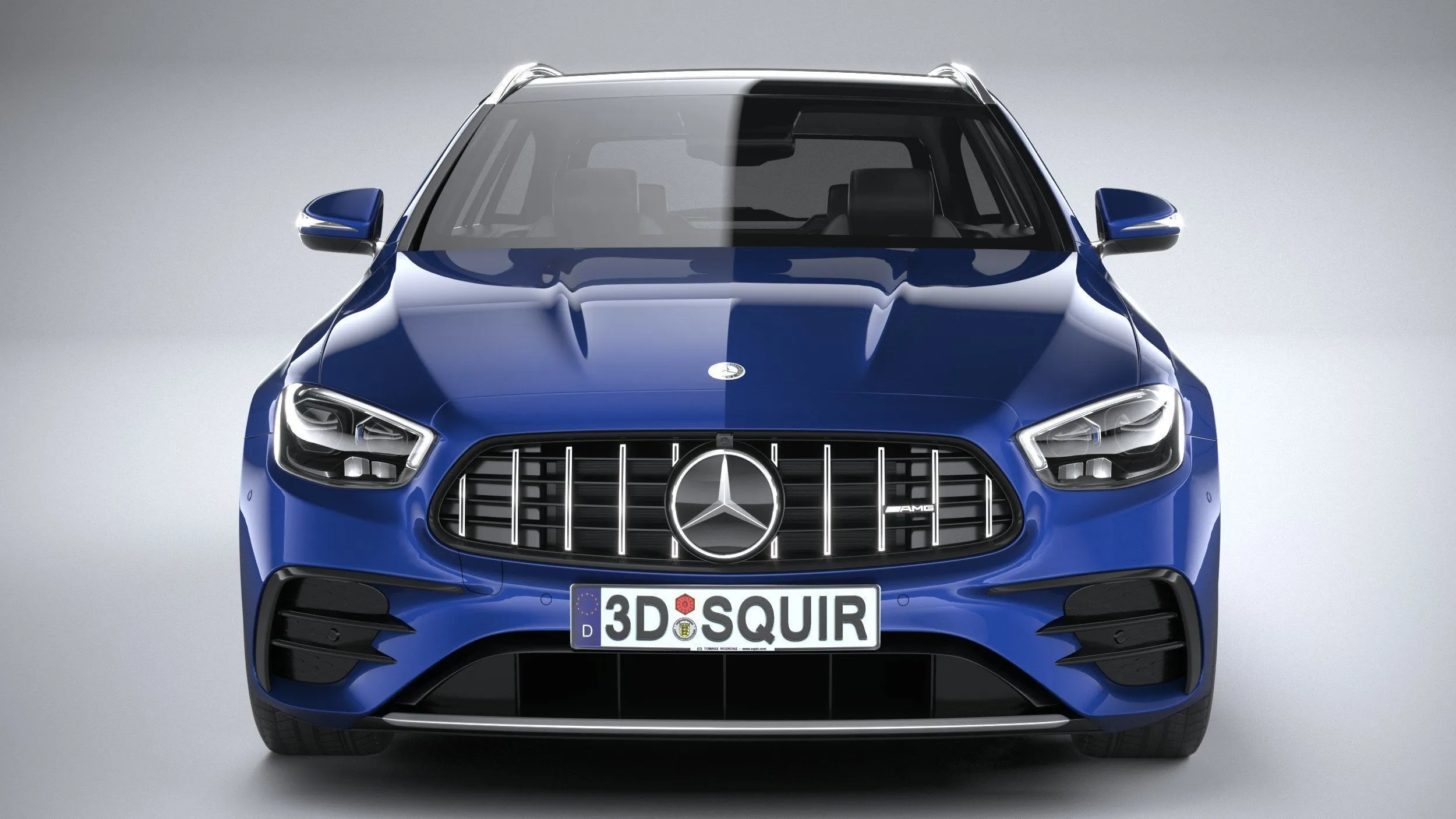 mercedes car 47 models collection squir 3d 3d model