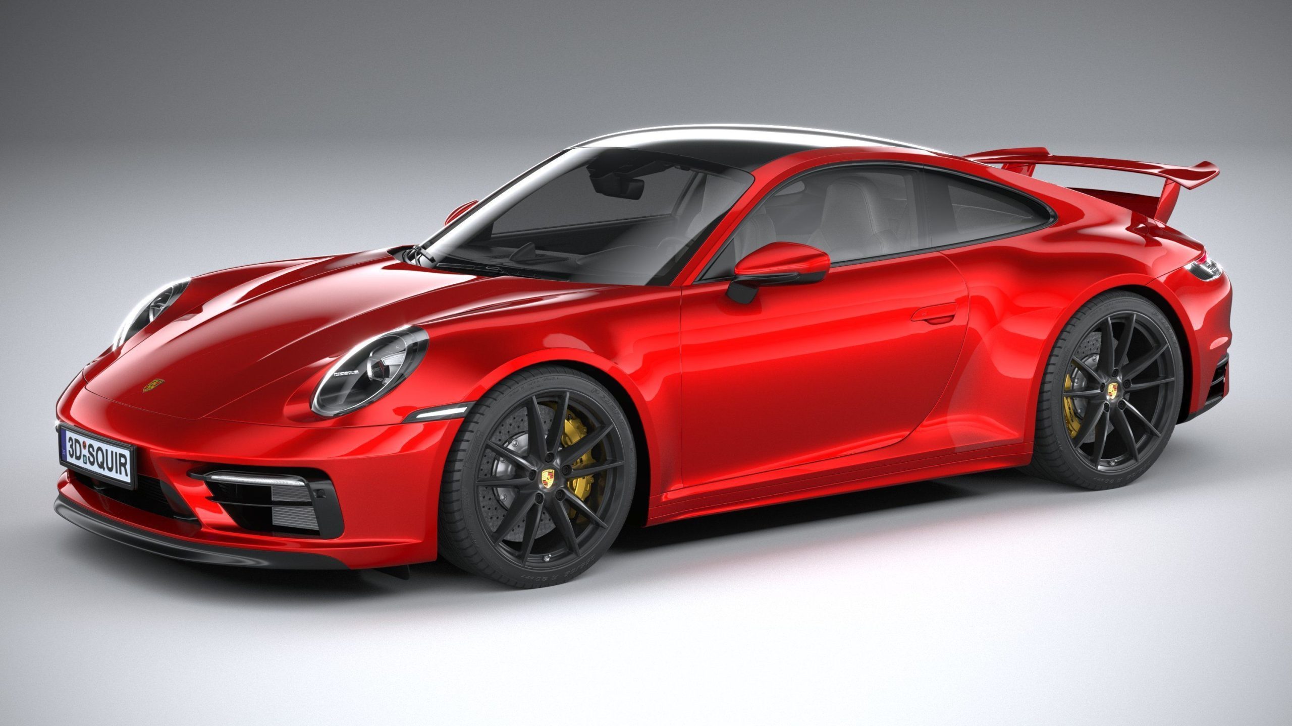 porsche car 24 models collection squir 3d 3d model