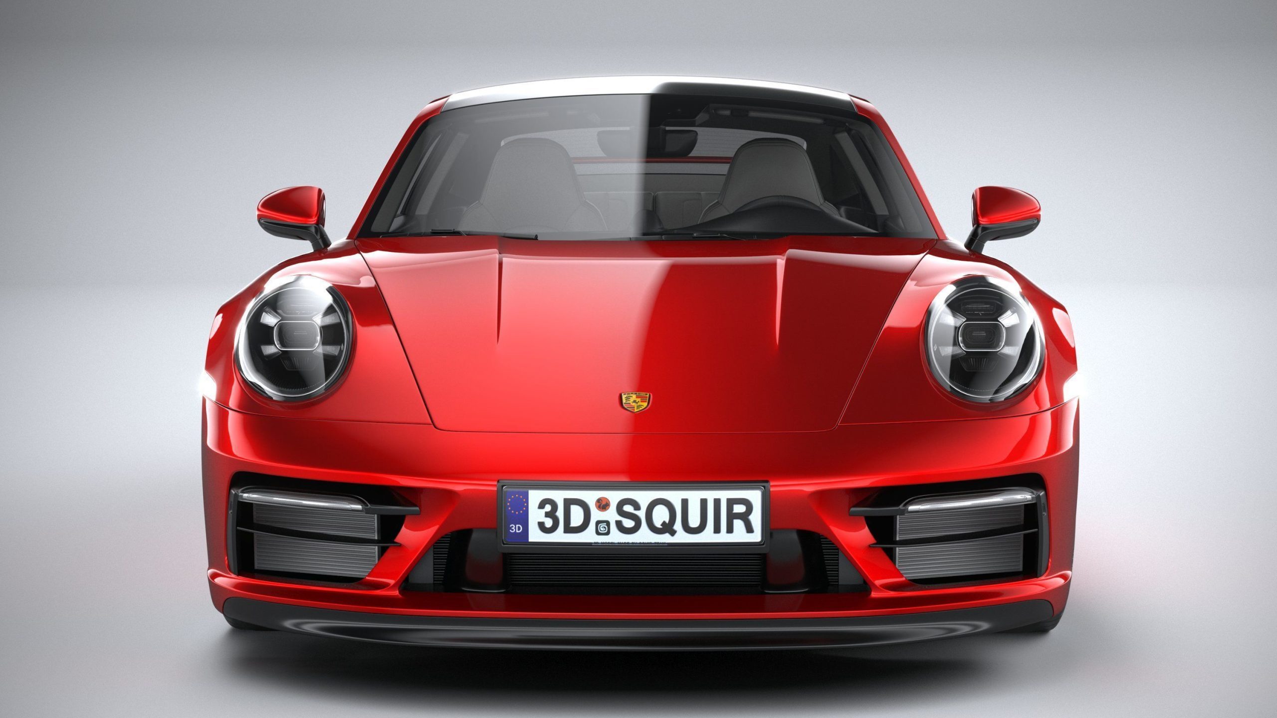 porsche car 24 models collection squir 3d 3d model