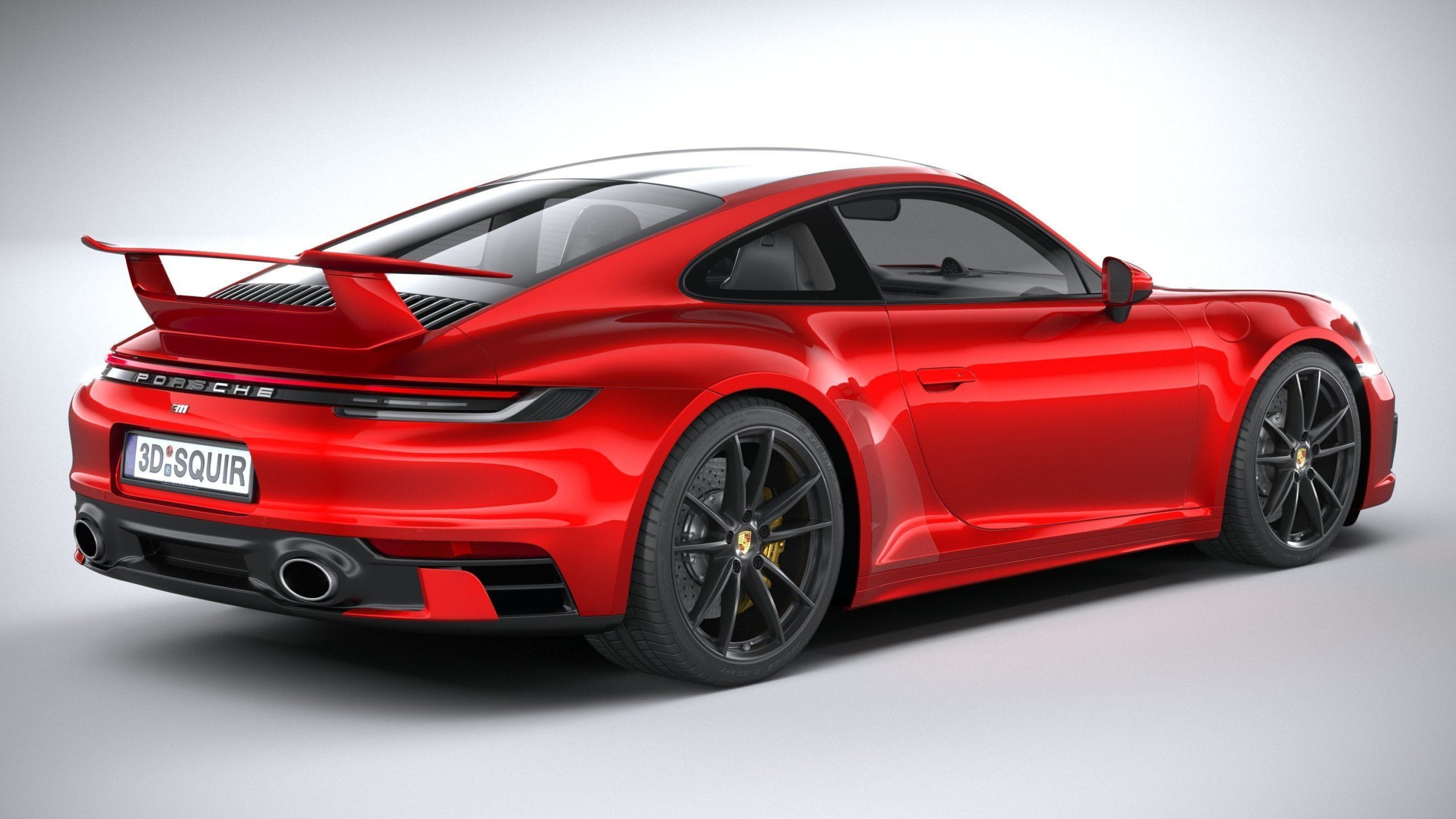 porsche car 24 models collection squir 3d 3d model
