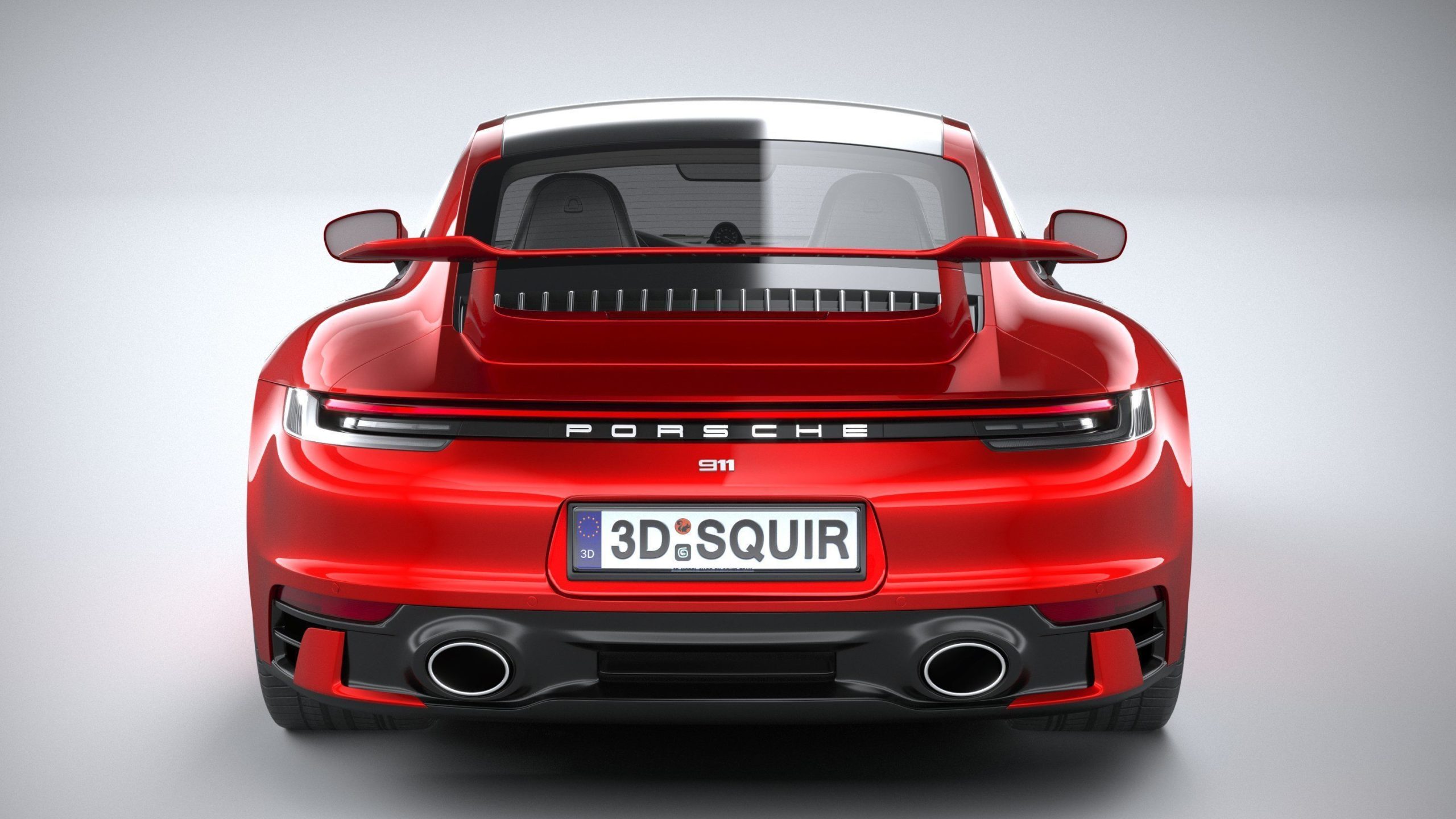 porsche car 24 models collection squir 3d 3d model