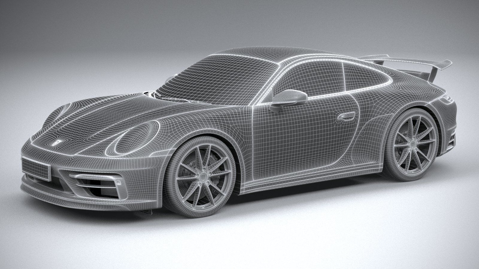 porsche car 24 models collection squir 3d 3d model