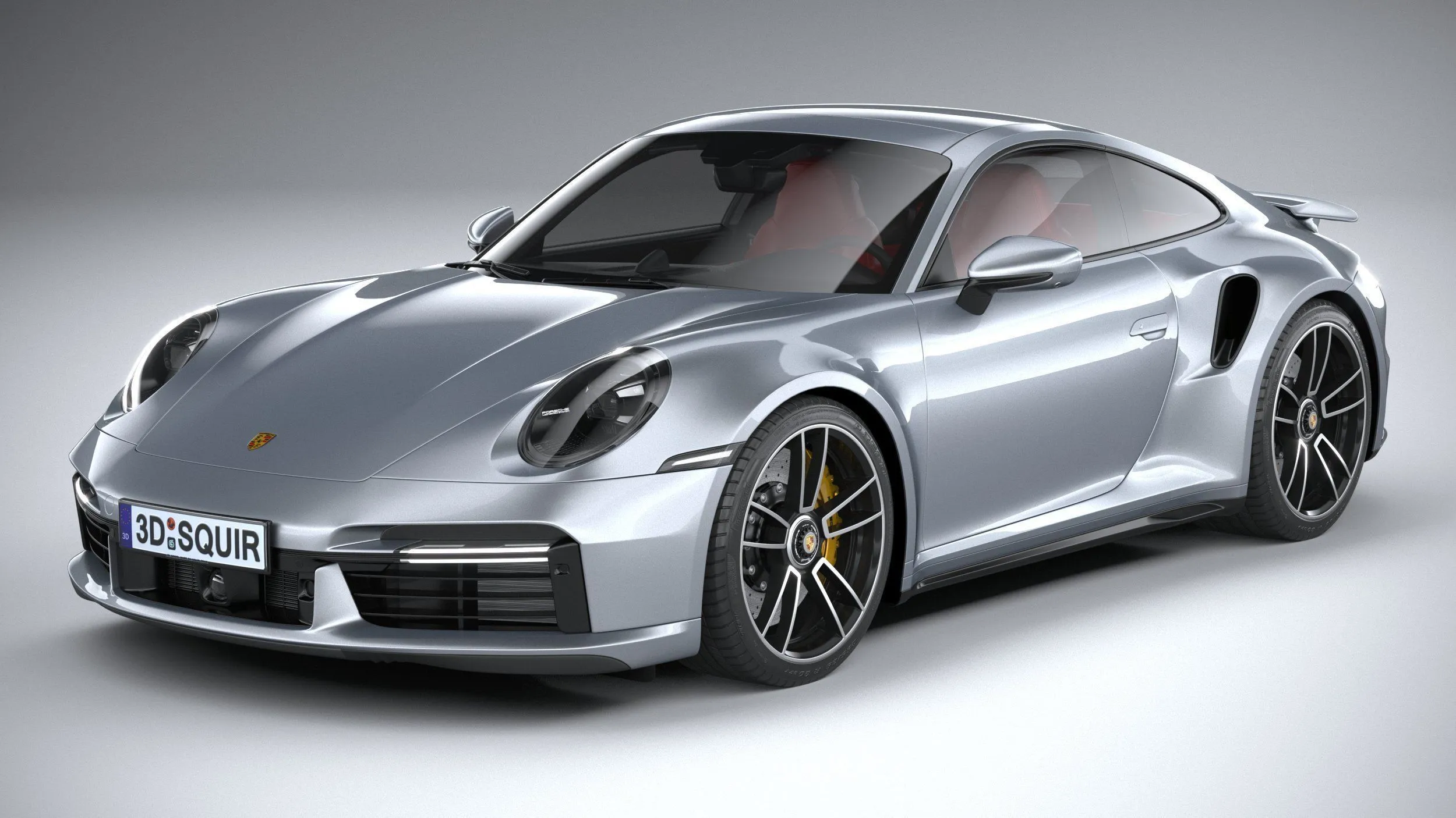 porsche car 24 models collection squir 3d 3d model